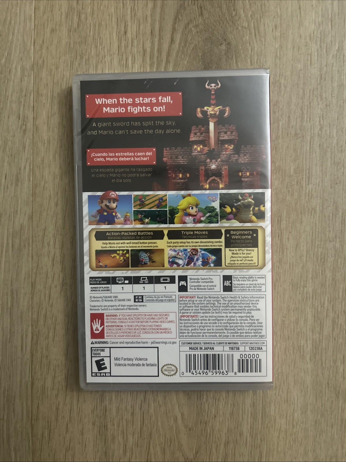 Super Mario RPG (Nintendo Switch) NEW SEALED