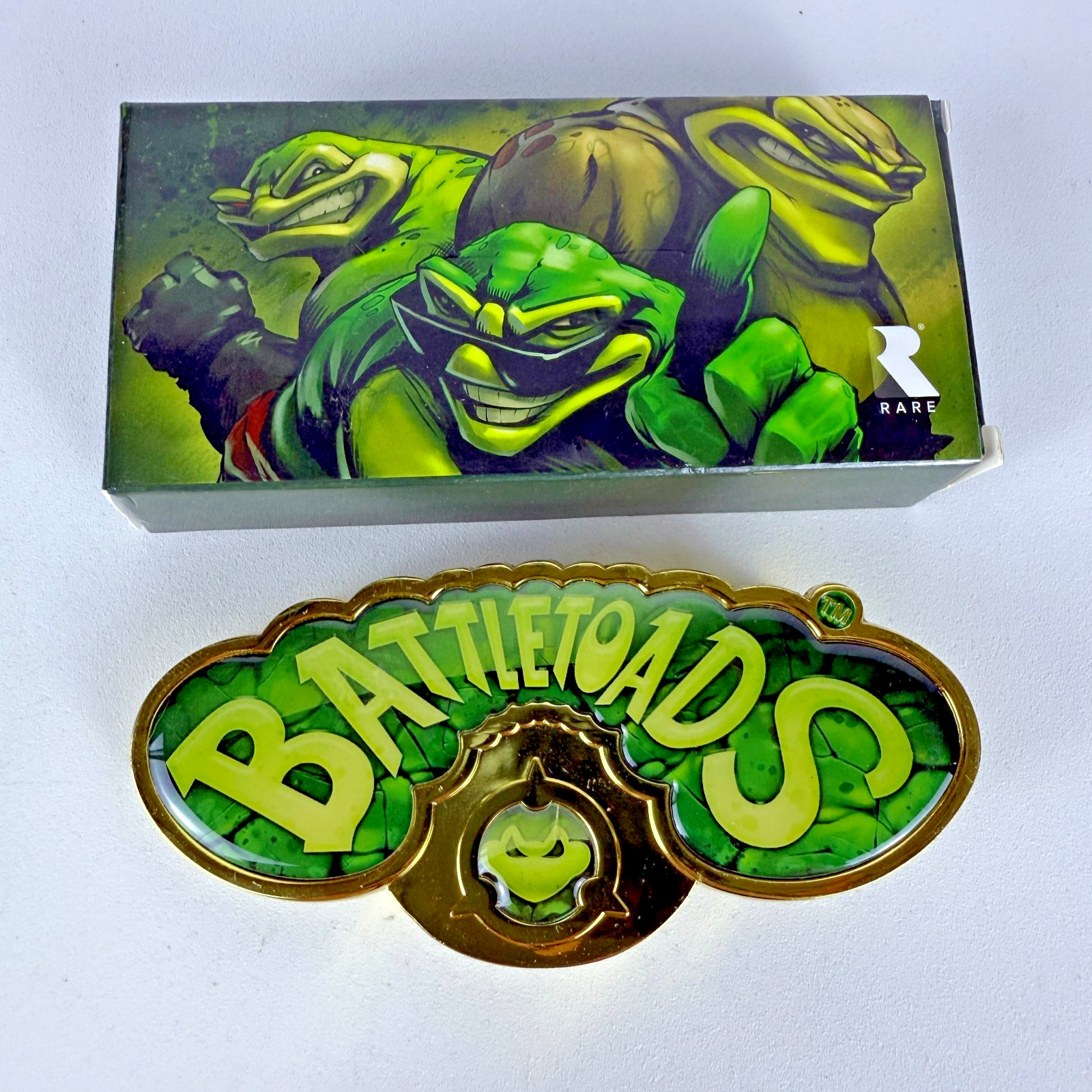 Battletoads Belt Buckle Loot Crate 2017 Exclusive Rare Xbox Microsoft Retro HTF