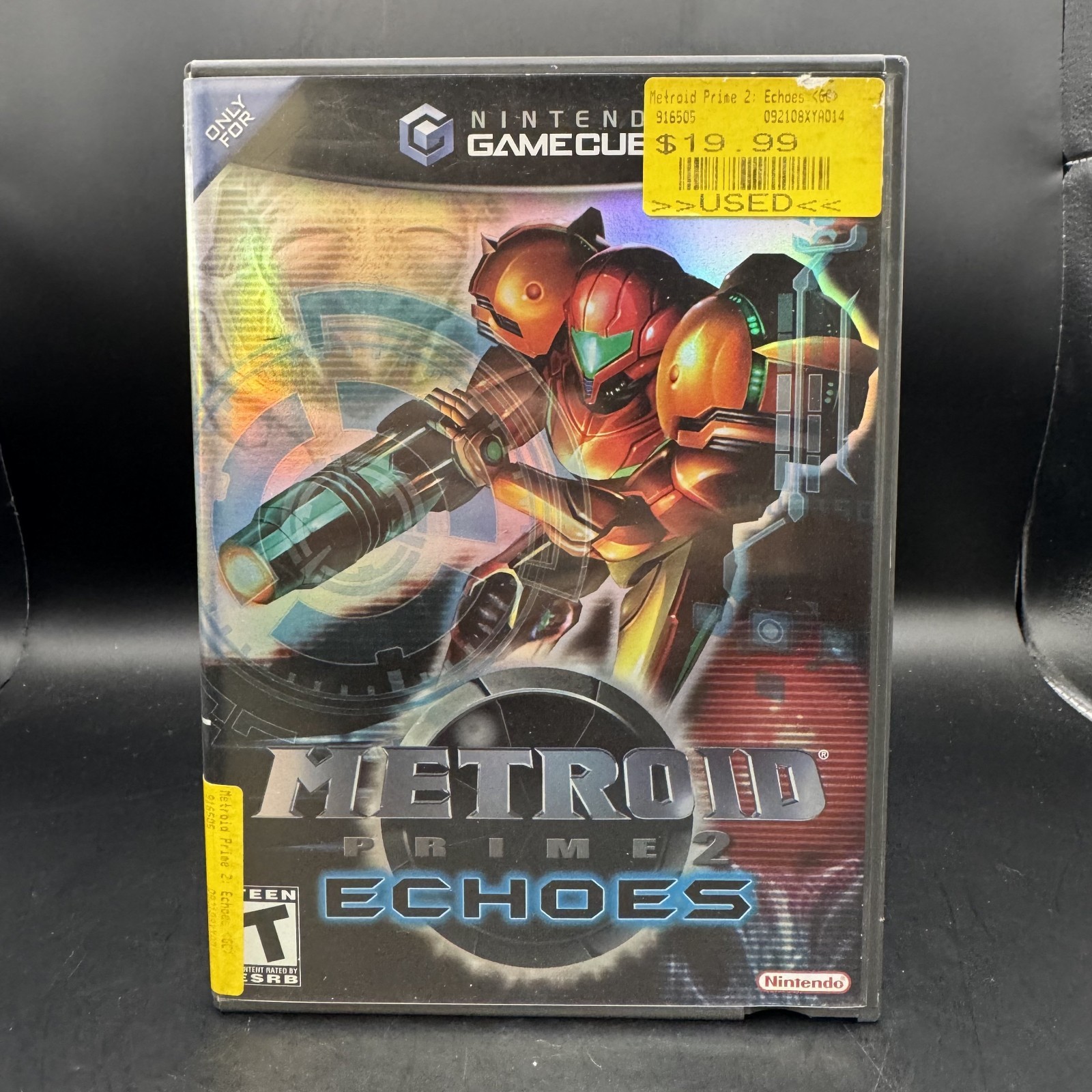 Metroid Prime 2 Echoes (Nintendo GameCube, 2004) COMPLETE IN BOX (CIB) Tested!