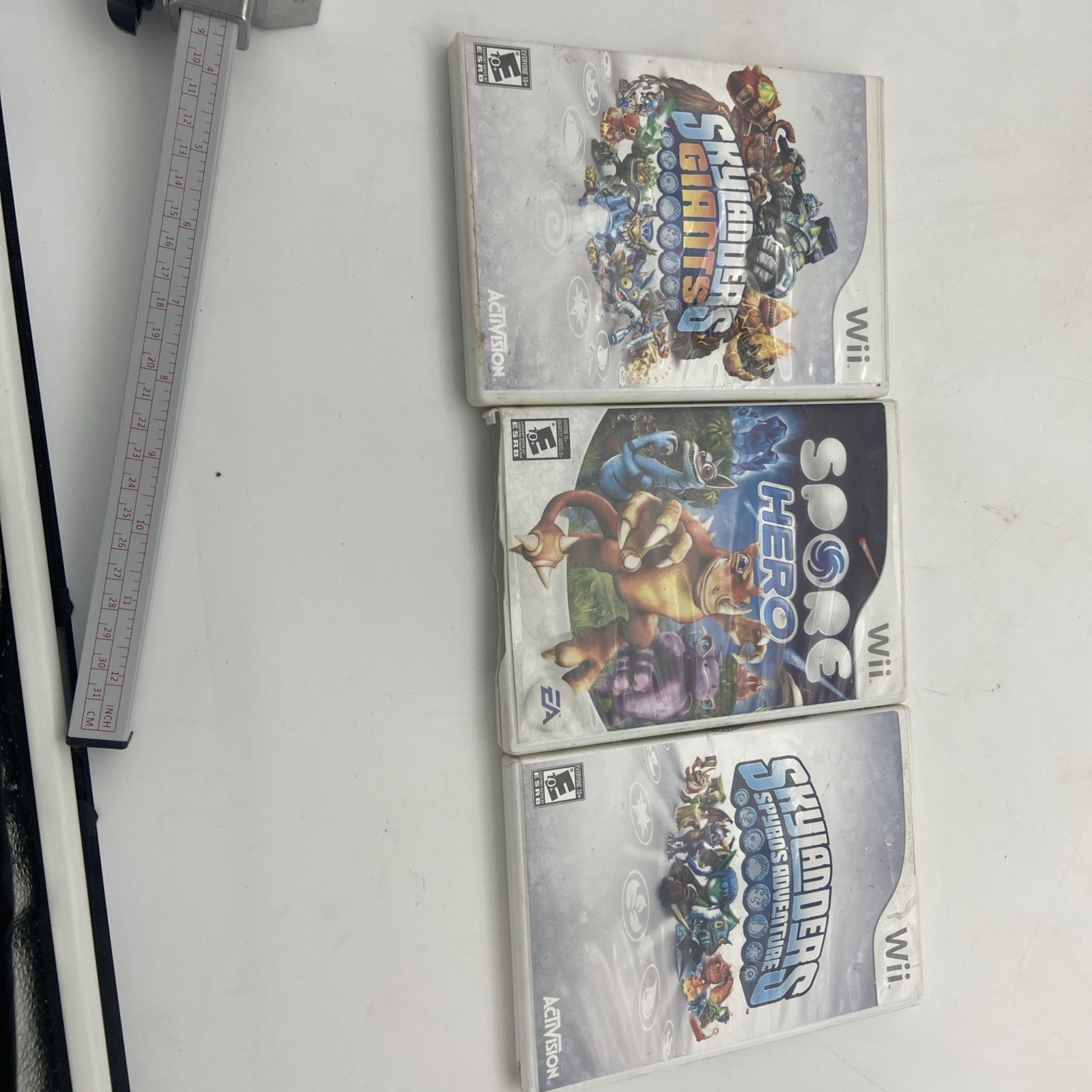 Activision Skylanders Xbox 360 Game Lot: Giants, spore hero spyros adventure