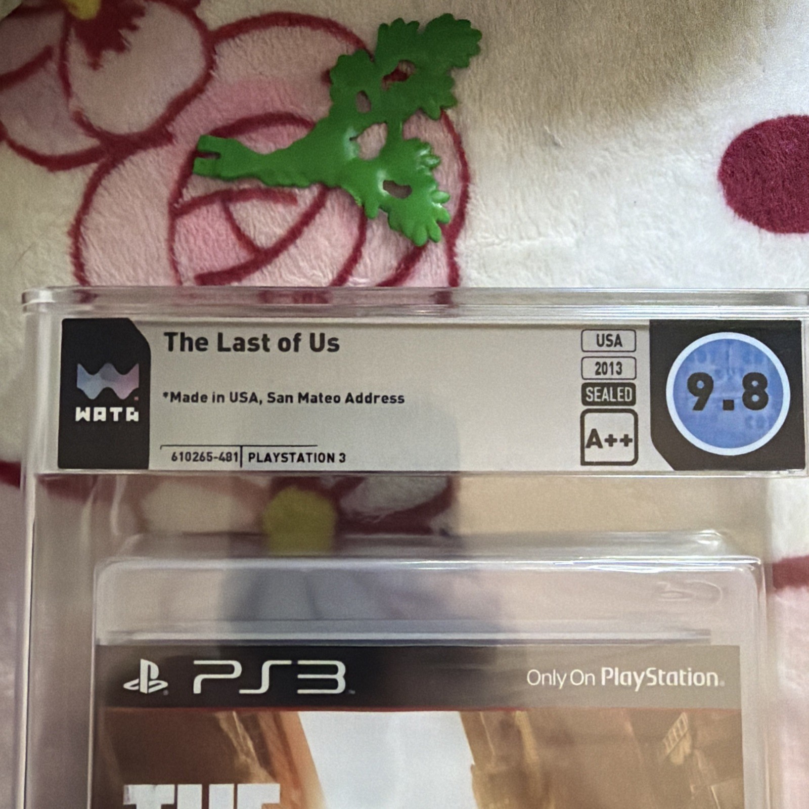 WATA Graded 9.8 A++ The Last of Us (Sony PlayStation 3, 2013)