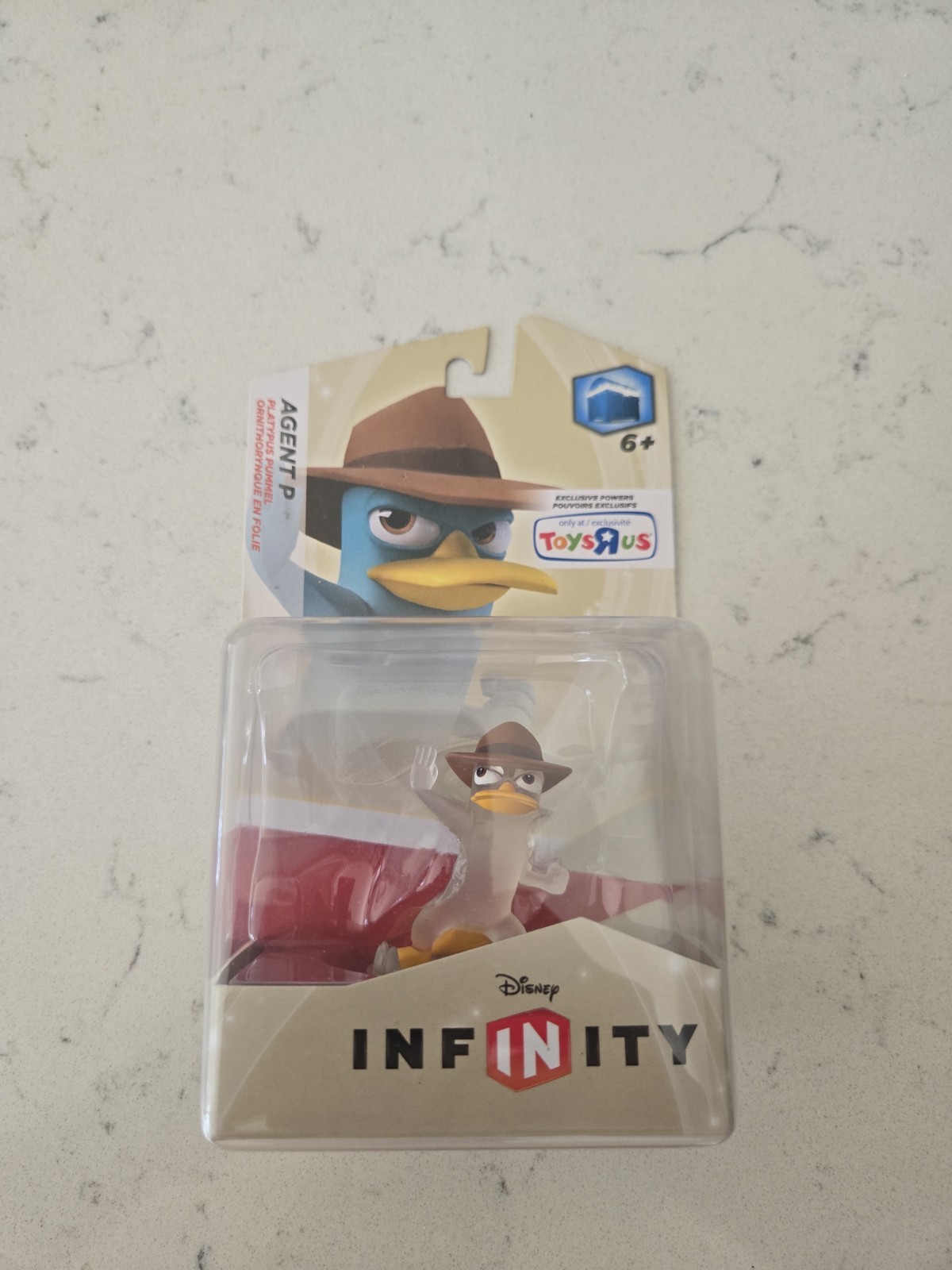 Disney Infinity 1.0 Phineas & Ferb Perry The Platypus Crystal Agent P Figure
