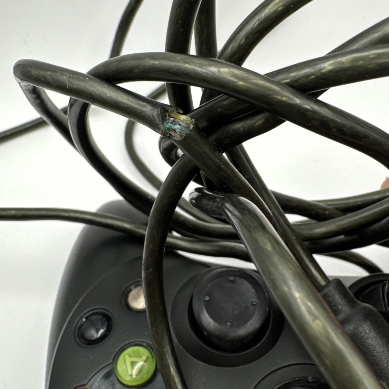 Microsoft Original Xbox Wired Controller (Type-S) – Black – X08-69873 *Read*