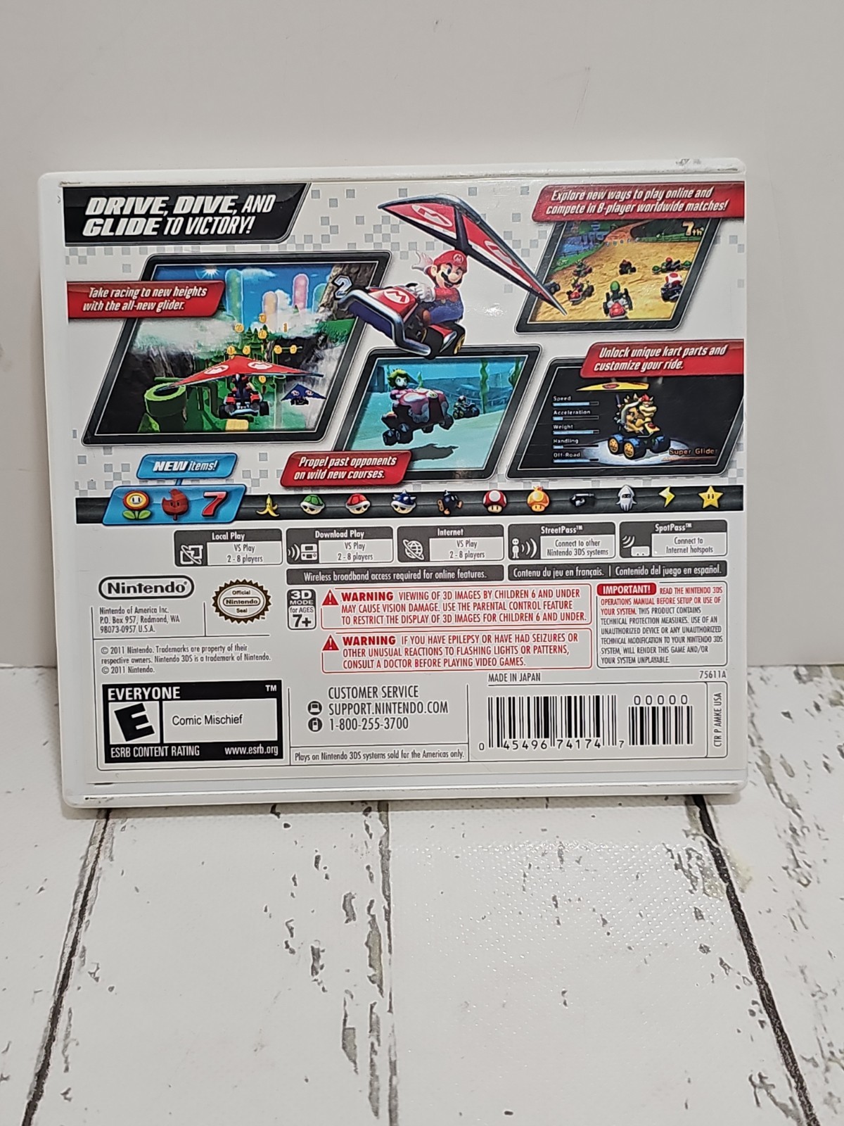 Mario Kart 7 – Nintendo 3DS
