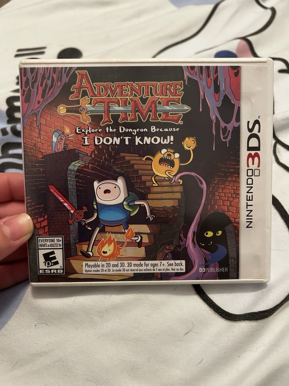 D3Publisher Adventure Time: Explore the Dungeon (Nintendo 3DS, 2013)