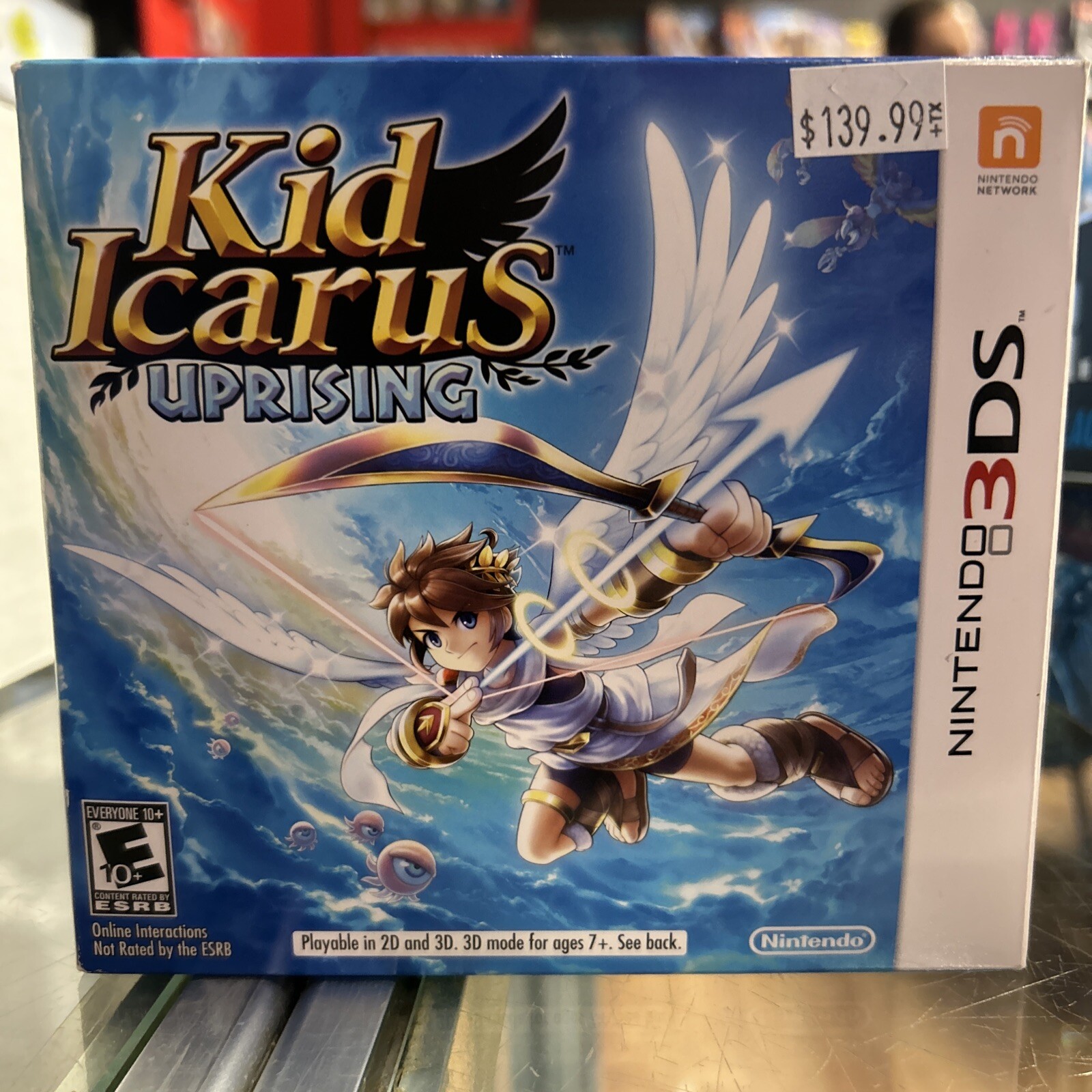 Kid Icarus Uprising (nintendo 3DS, 2012) complete in the box great piece