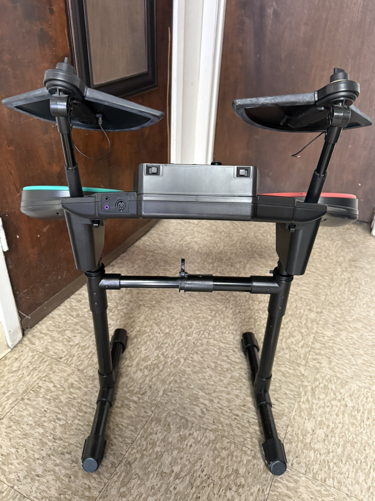 Red Octane Nintendo Wii Guitar Hero World Tour Drum Set For REPAIR