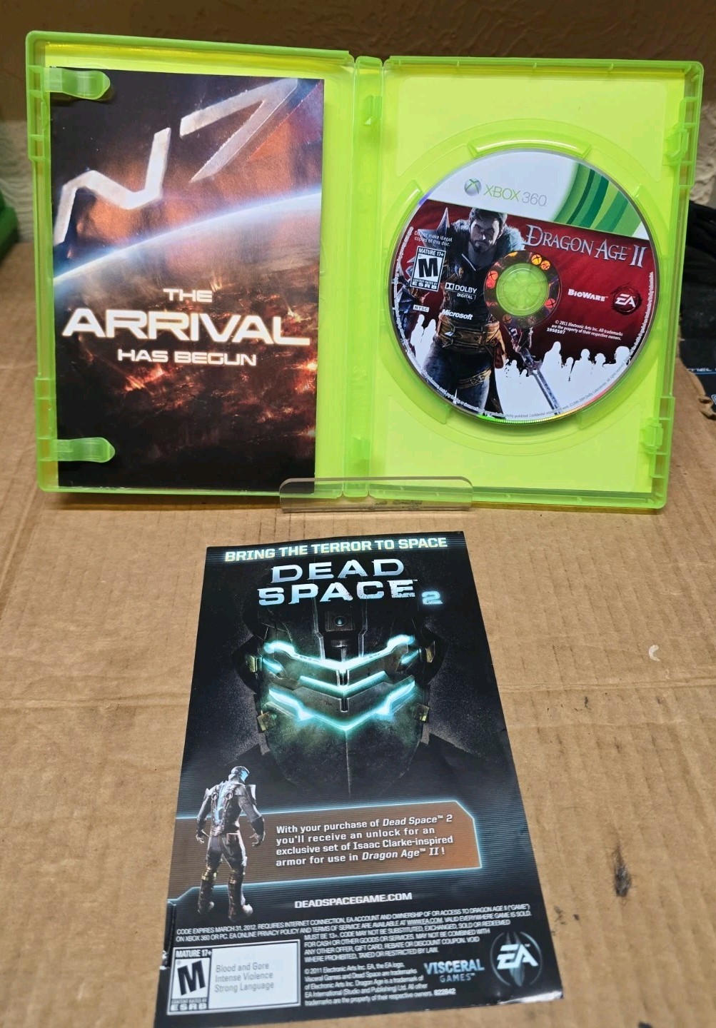 Dragon Age 2 (Xbox 360, 2011)