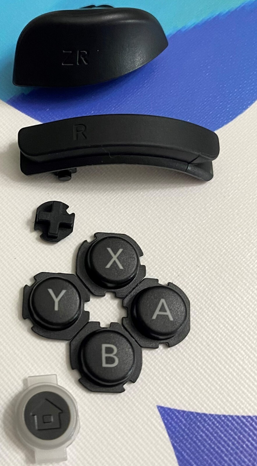 Genuine Nintendo Switch Joy-Con Buttons Stock Black OEM Replacement Keys OLED