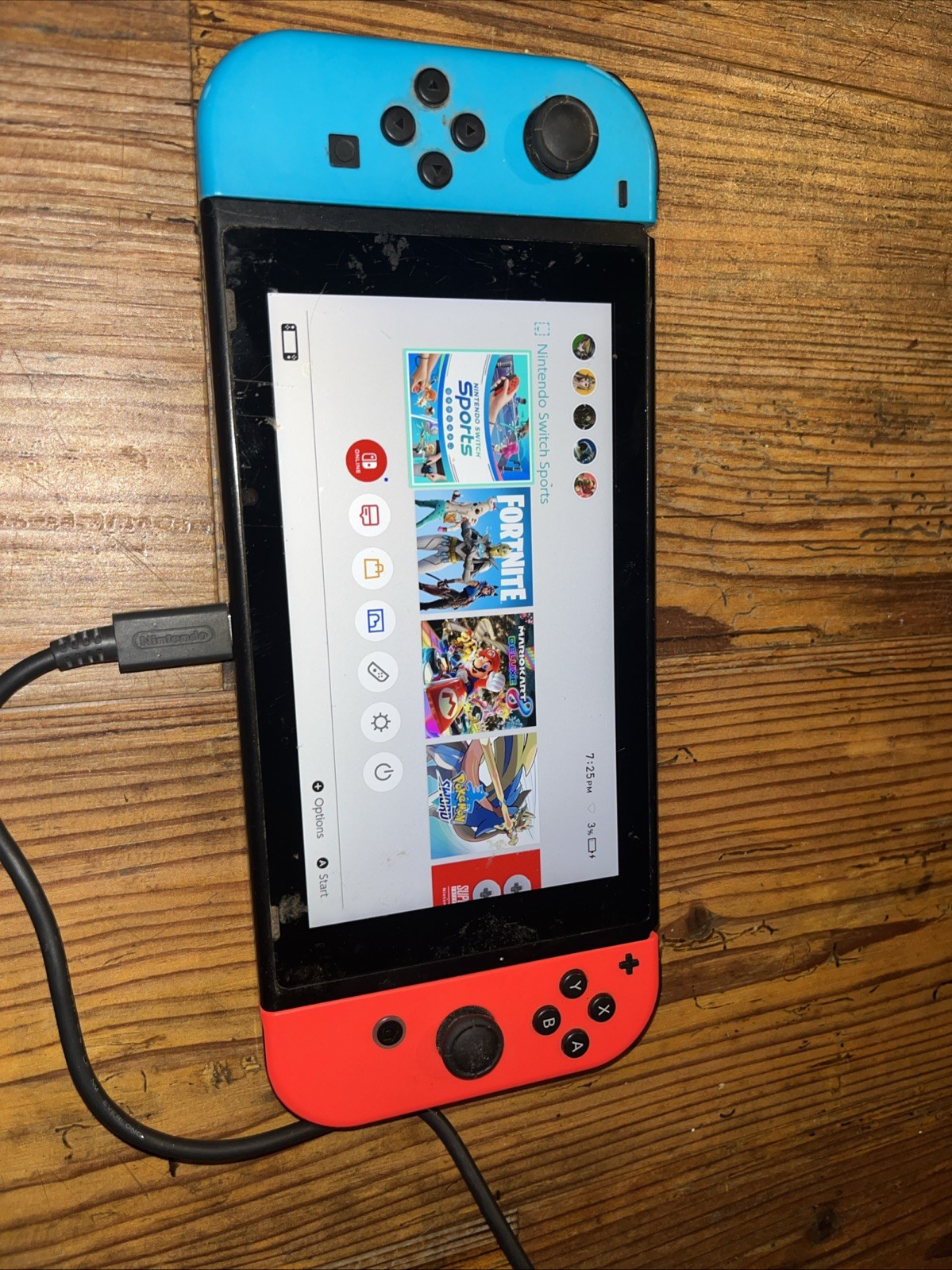 Nintendo Switch 32GB System – Red & Blue Bundle – Switch Sports Game Zelda Dock