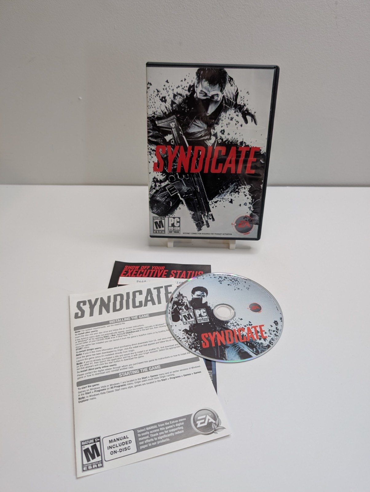 Syndicate (PC DVD, 2012) CIB Complete In Box – Code Used