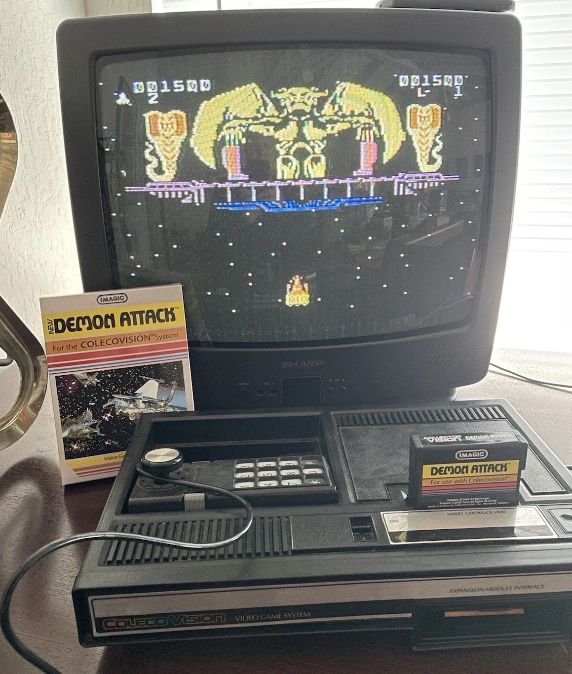 Colecovision – Demon Attack Gyromite Bubbles Bounty Bob Mindwalls Jawbreaker