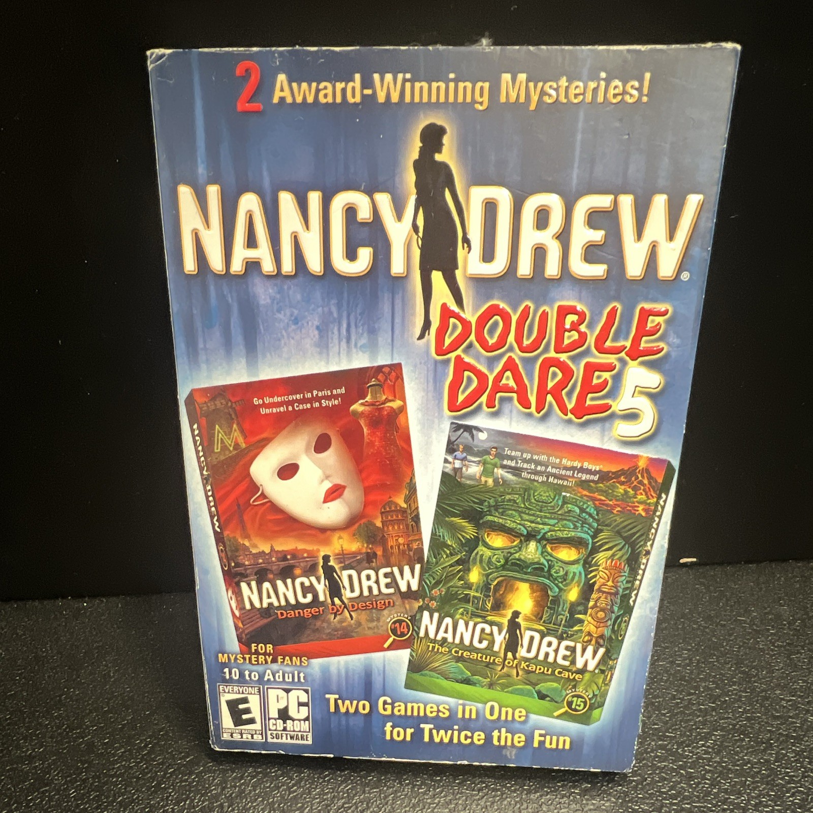 Her Interactive Nancy Drew Double Dare 5 2 Games in 1 PC E Mystery Adventure