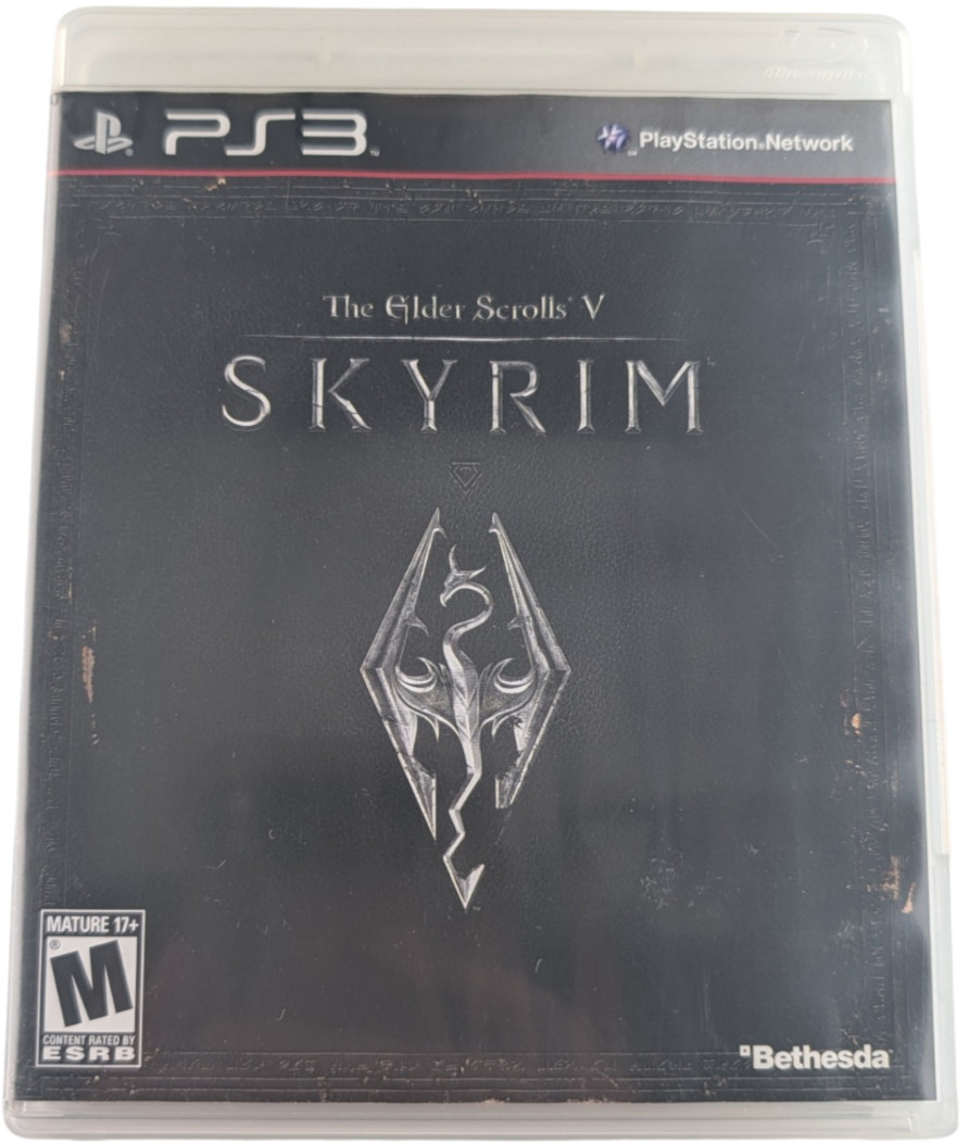 The Elder Scrolls V Skyrim PS3 PlayStation 3 BLUS 30778 Bethesda 2011