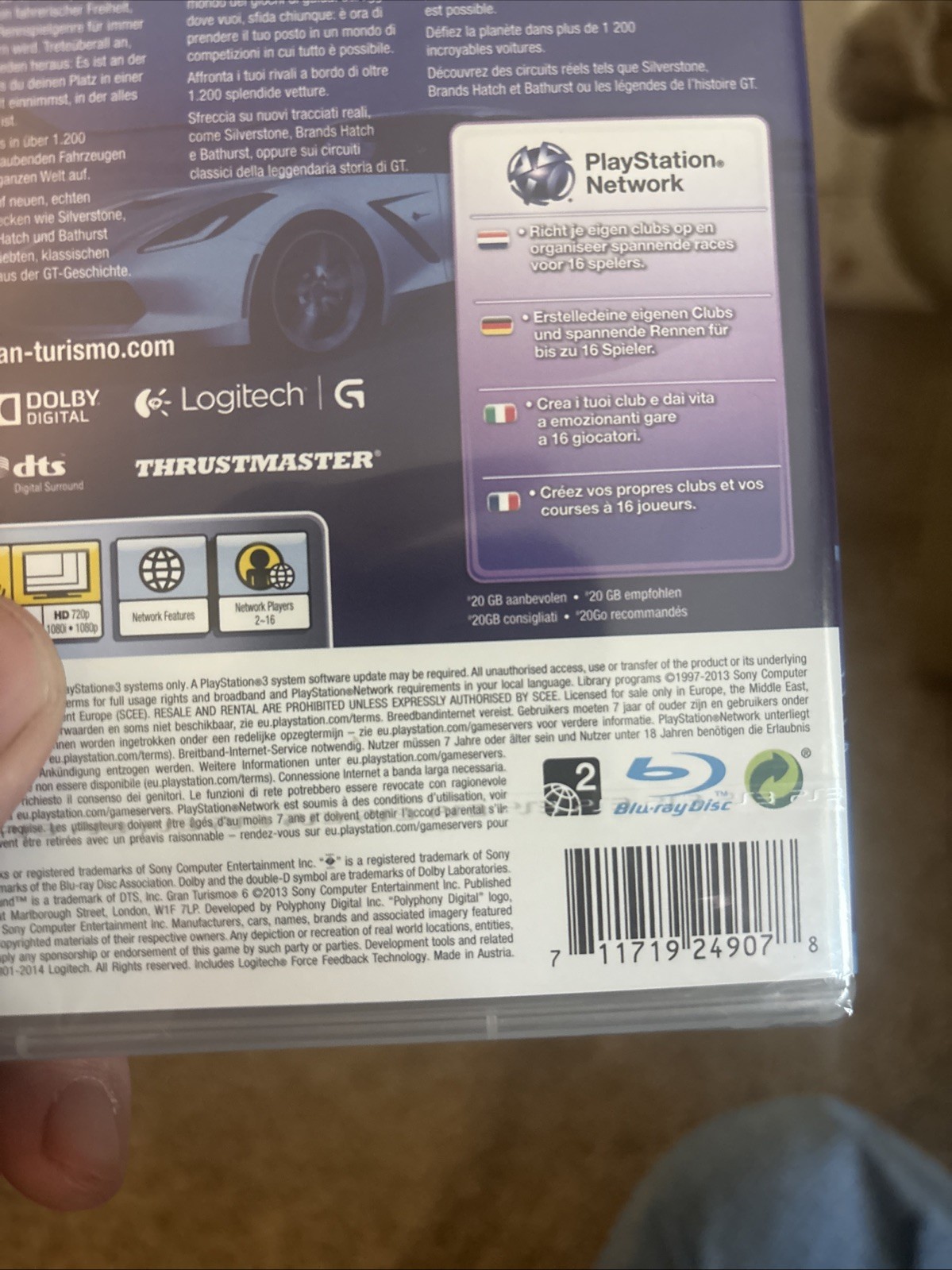 Gran Turismo 6 – Sony PlayStation 3 PS3 PAL New & Sealed – Imported From Austria