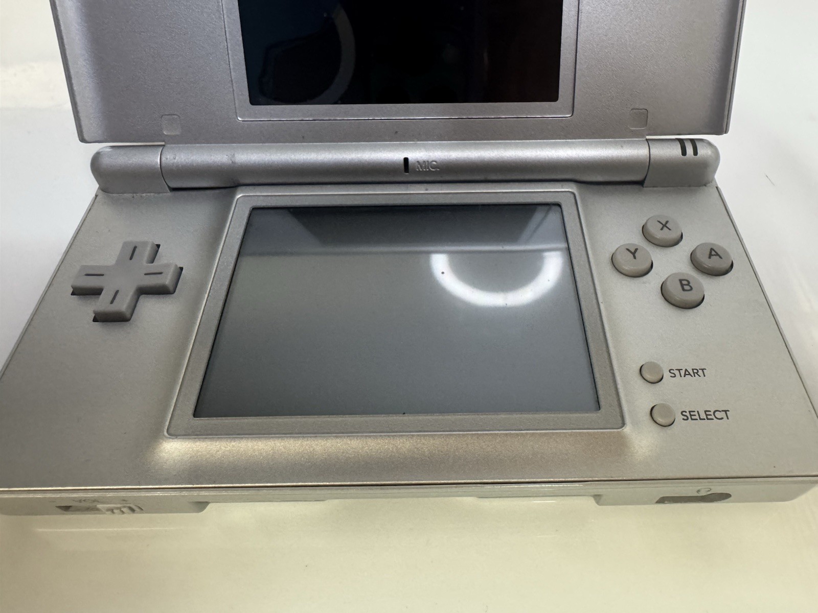 Nintendo DS Lite System Portable Gaming Console – Silver CLEAN