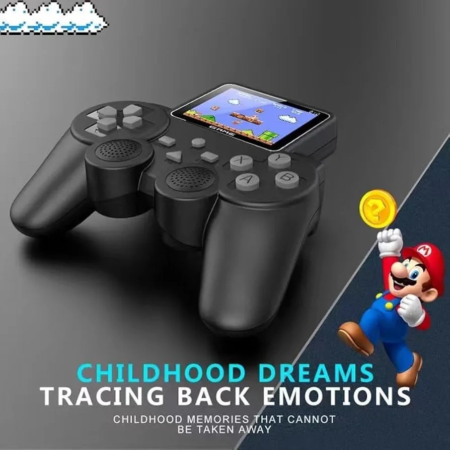 S10-Gamepad -Controller With Screen & 520 Built In Games Wireless Connect To TV