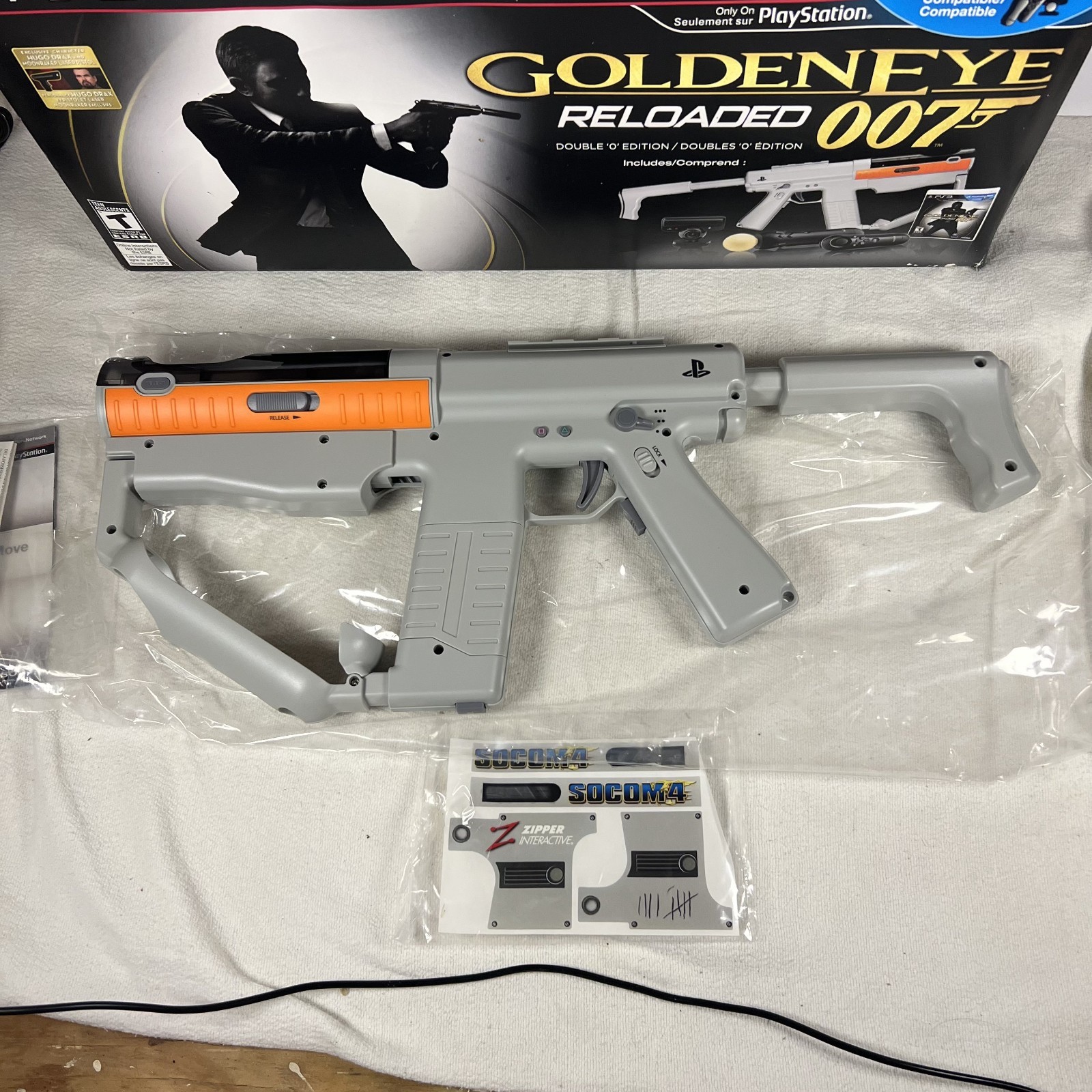 GoldenEye 007 Reloaded Double ‘O’ Special Edition PS3 2011 James Bond USA PS