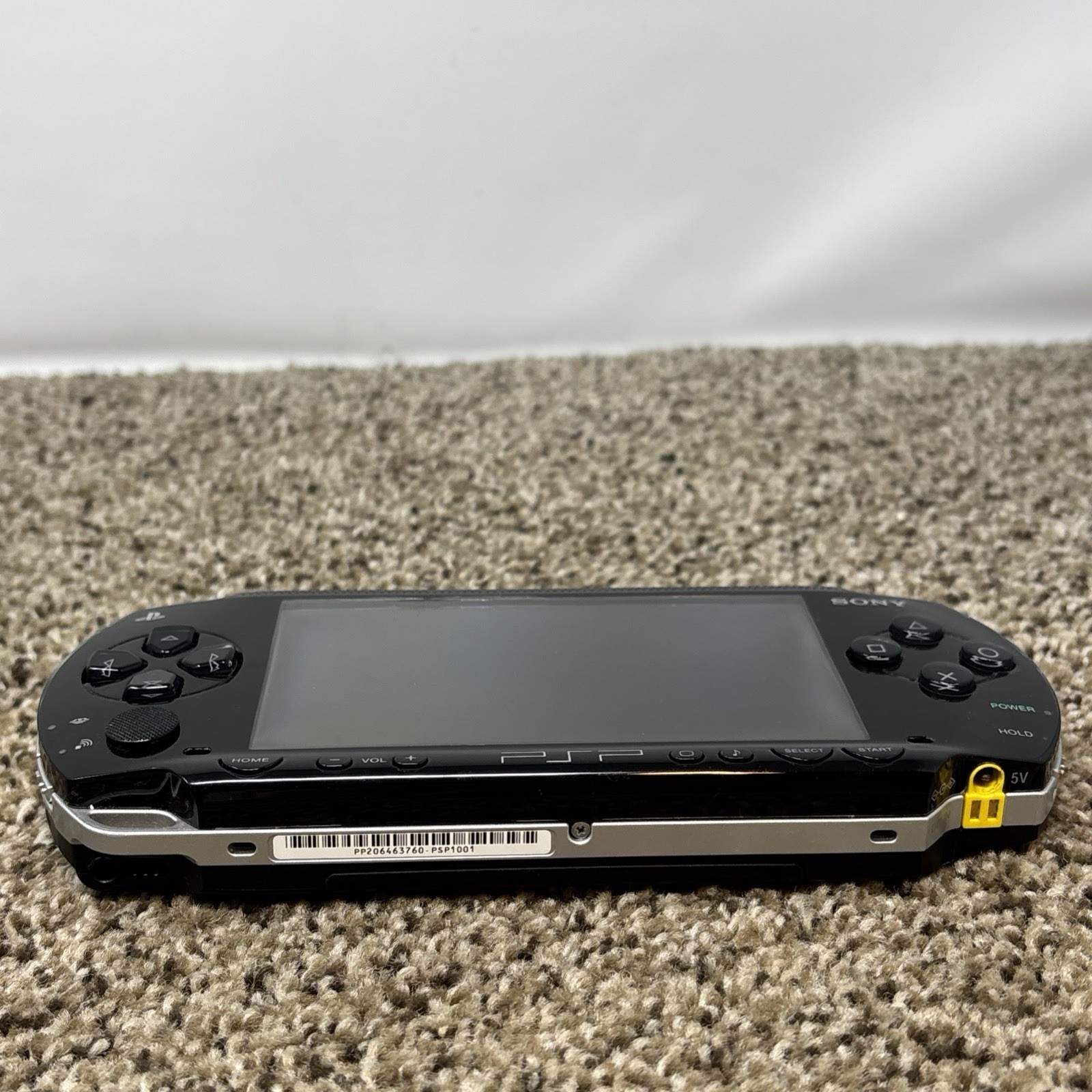 Sony PSP-1001 Handheld Console Black Tested NO BATTERY OR COVER