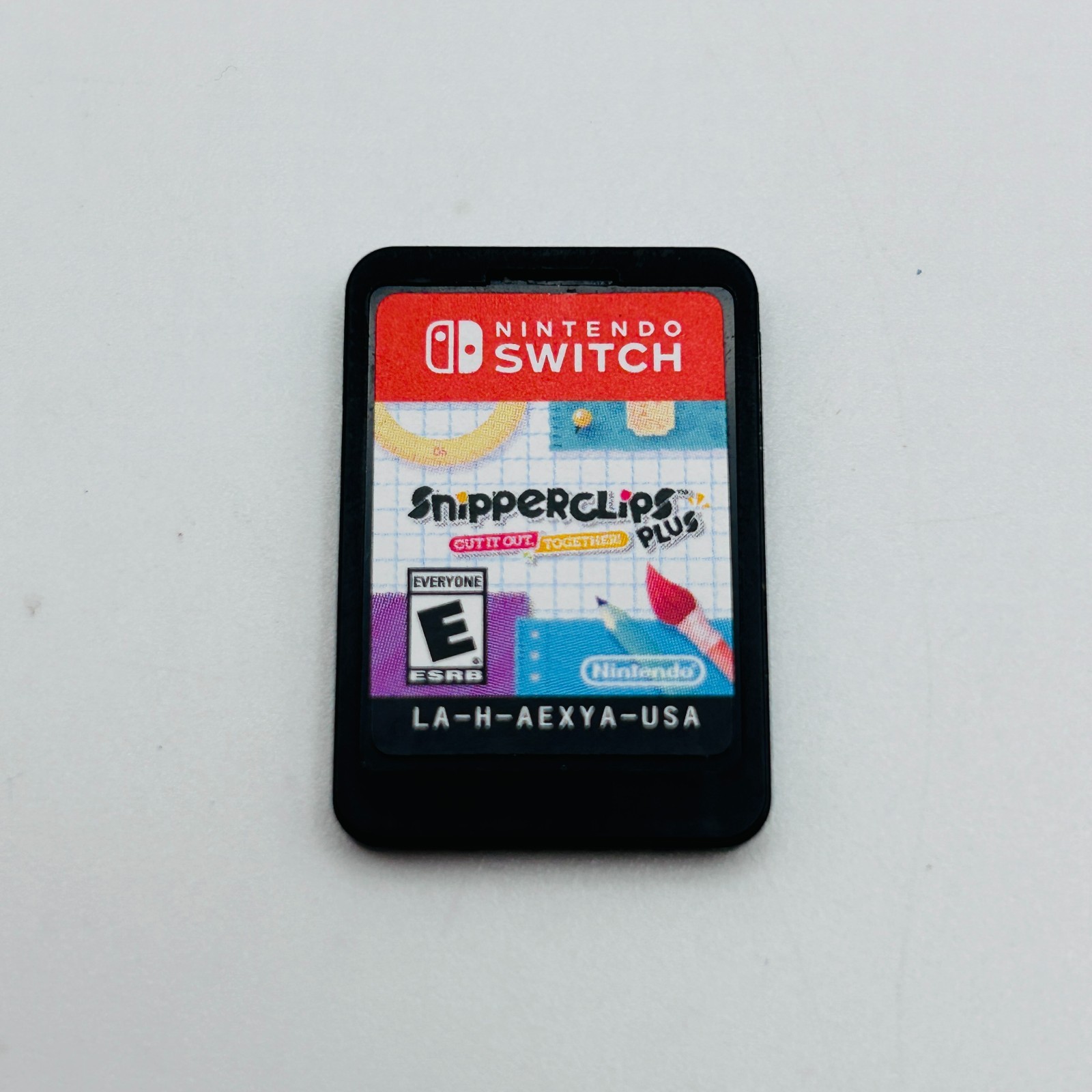 Snipperclips Plus (Nintendo Switch, 2017) – Tested – Cartridge Only