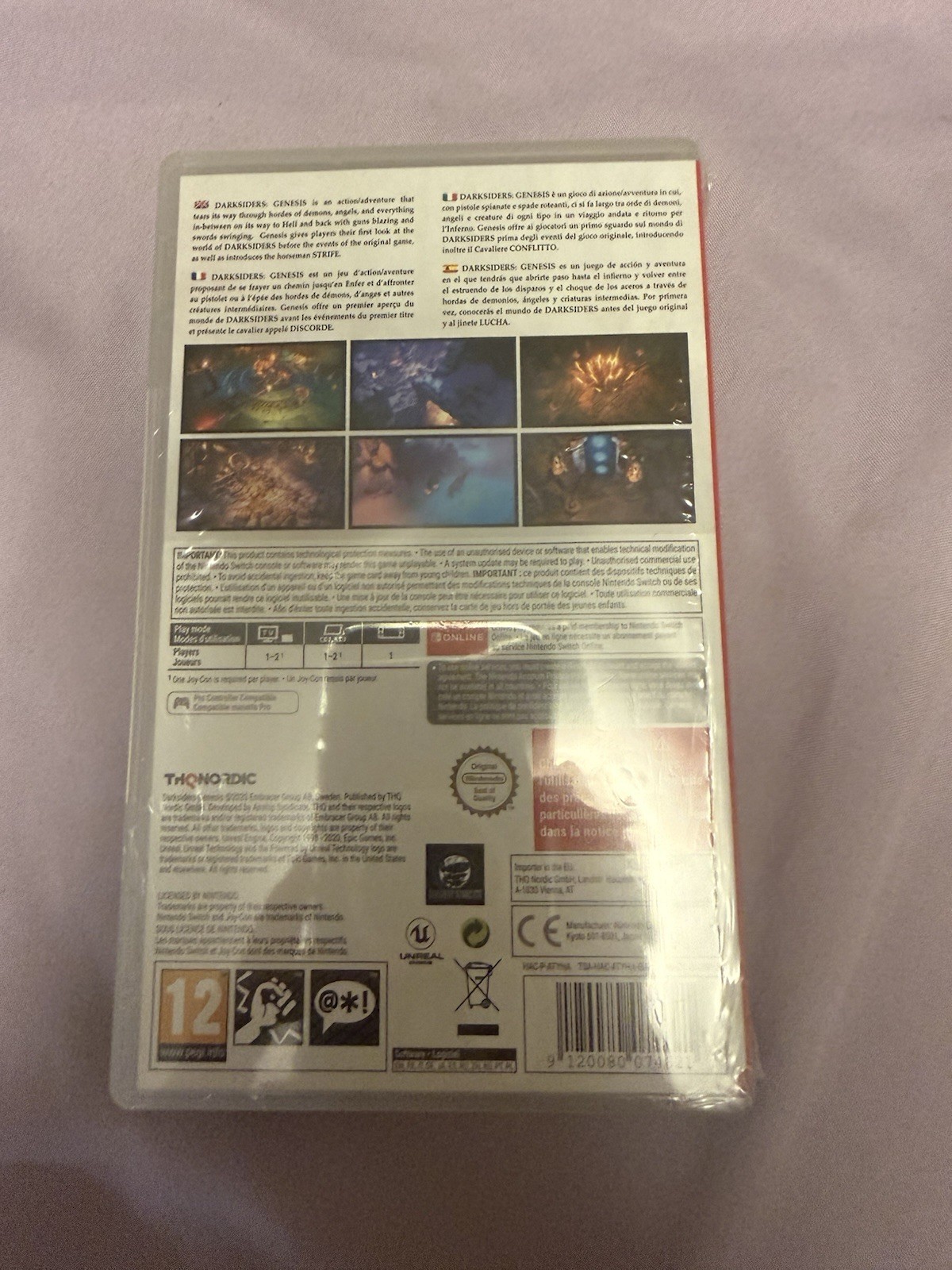 Darksiders Genesis Nintendo Switch PEGI 12 PAL Brand New Factory Sealed RF