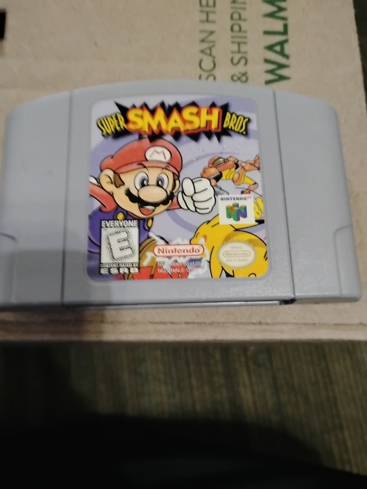 N64 Game- Super Smash Bros. Authentic