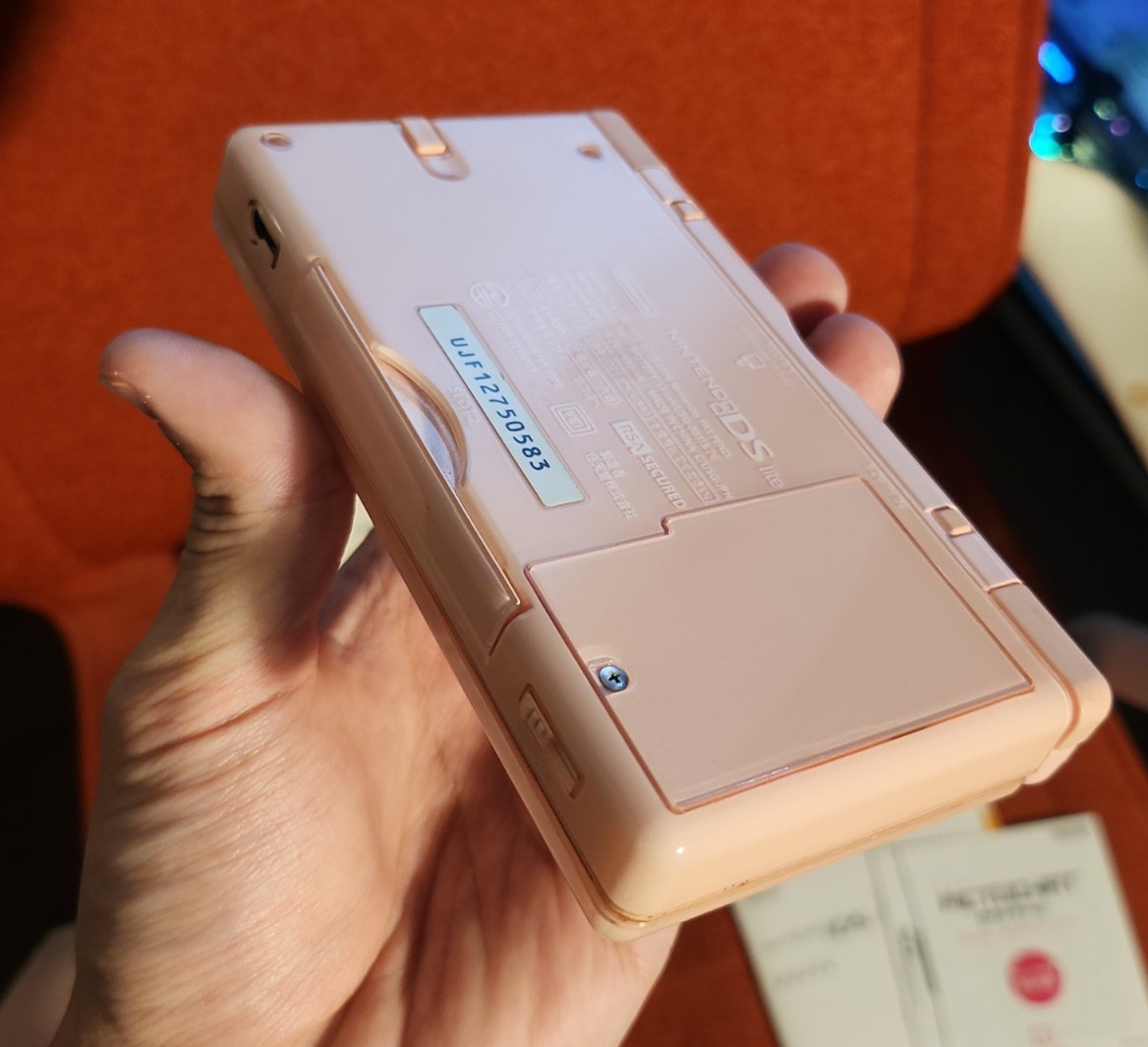 Nintendo DS Lite Console – Coral Pink – In Box