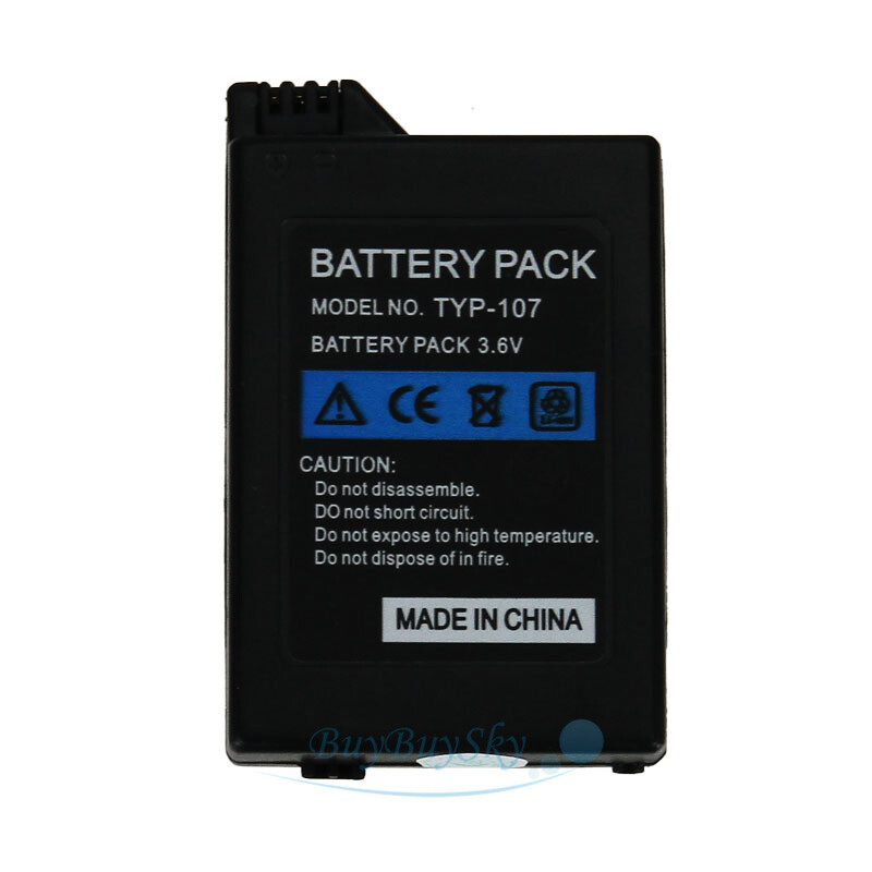 3600mAh Rechargeable Battery for PSP 2000 2001 2006 3000 3001 3003 +Charger