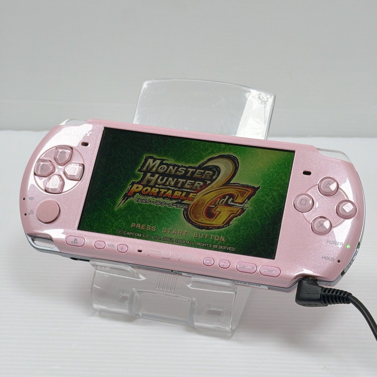 Excellent Sony PSP-3000 PSP 3000 Console Pink Region Free