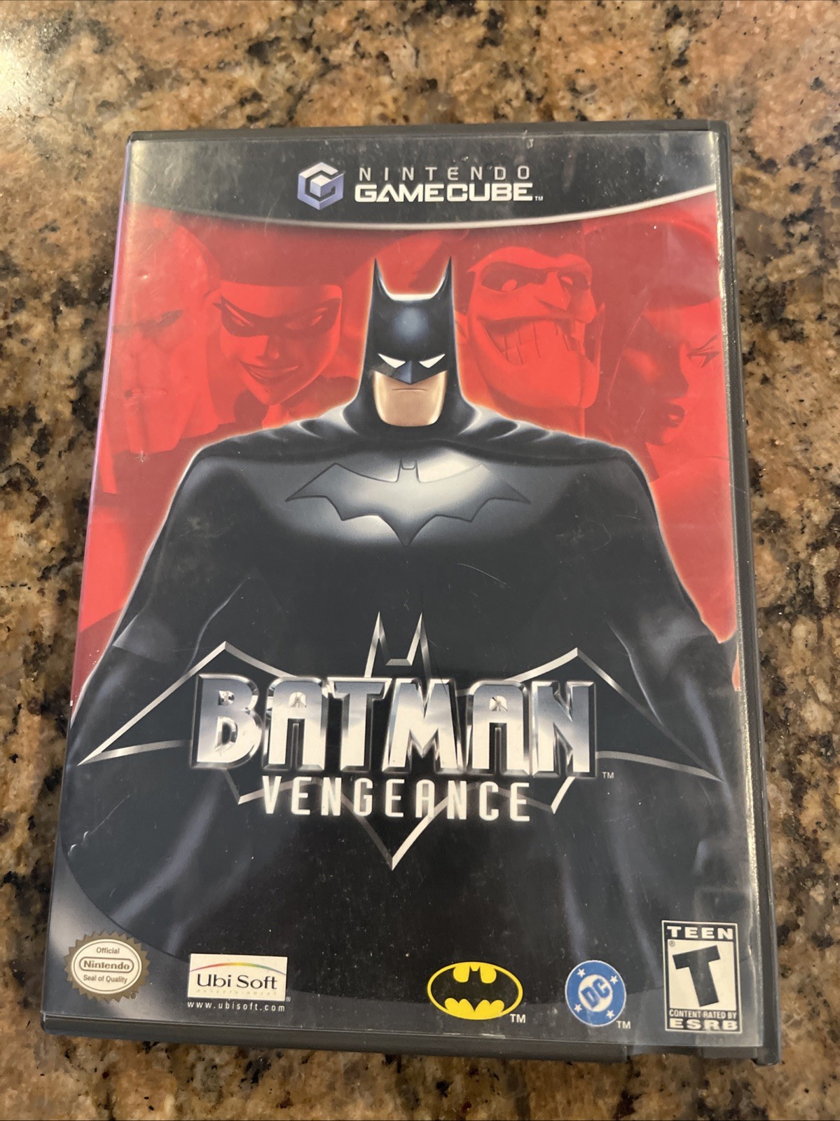 Batman: Vengeance (Nintendo GameCube, 2001) Complete in box CIB TESTED WORKING