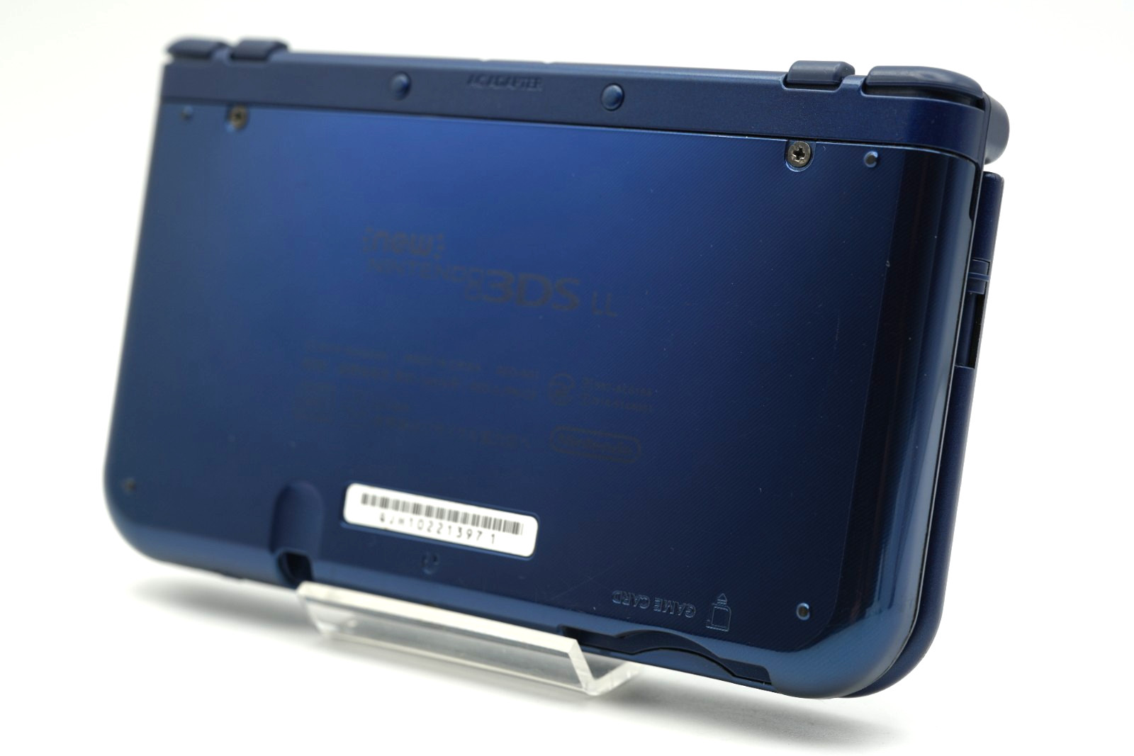 [TOP IPS] NEW Nintendo 3DS LL XL Metallic Blue Region Free Console English #001