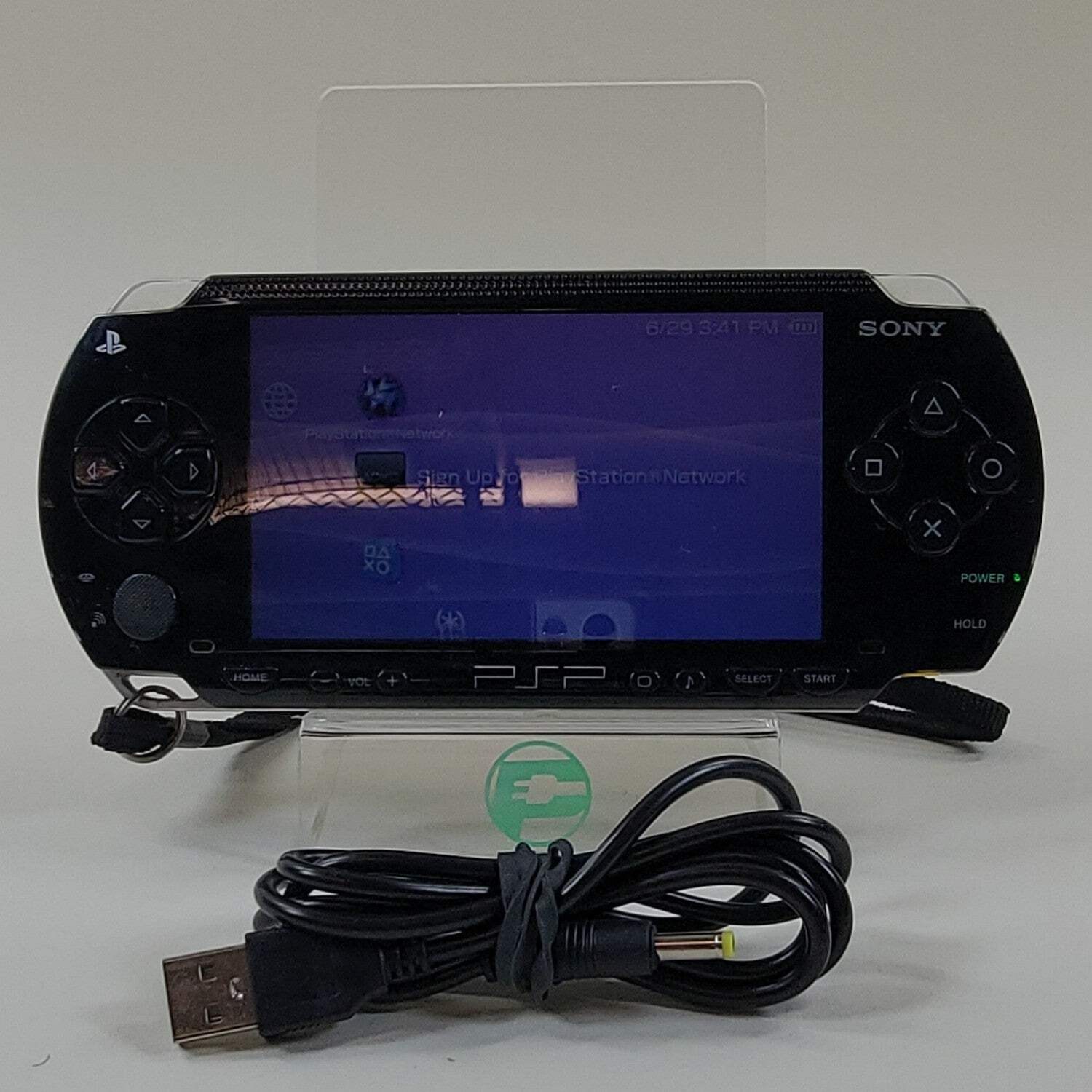 Sony PlayStation Portable PSP PSP-1001 Handheld Console Gaming System Black