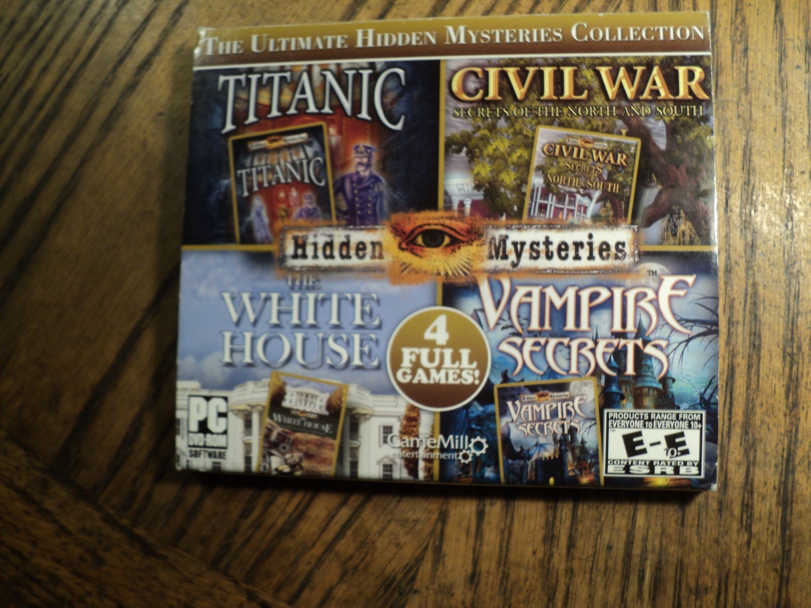 Hidden Mysteries: 4 Full Games (PC, 20011) Complete