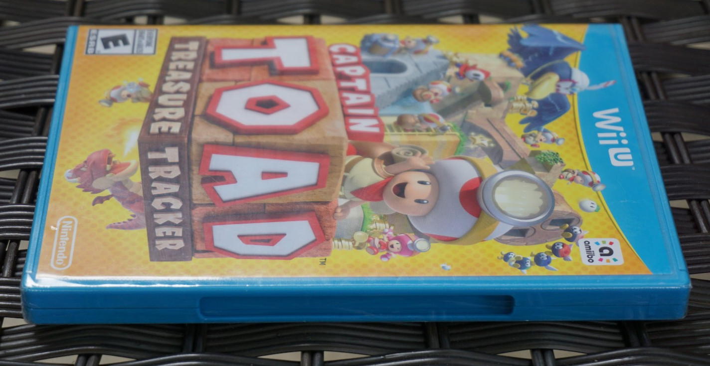 Captain Toad Treasure Tracker NFR Not for Resale US WiiU Wii U Factory Sealed