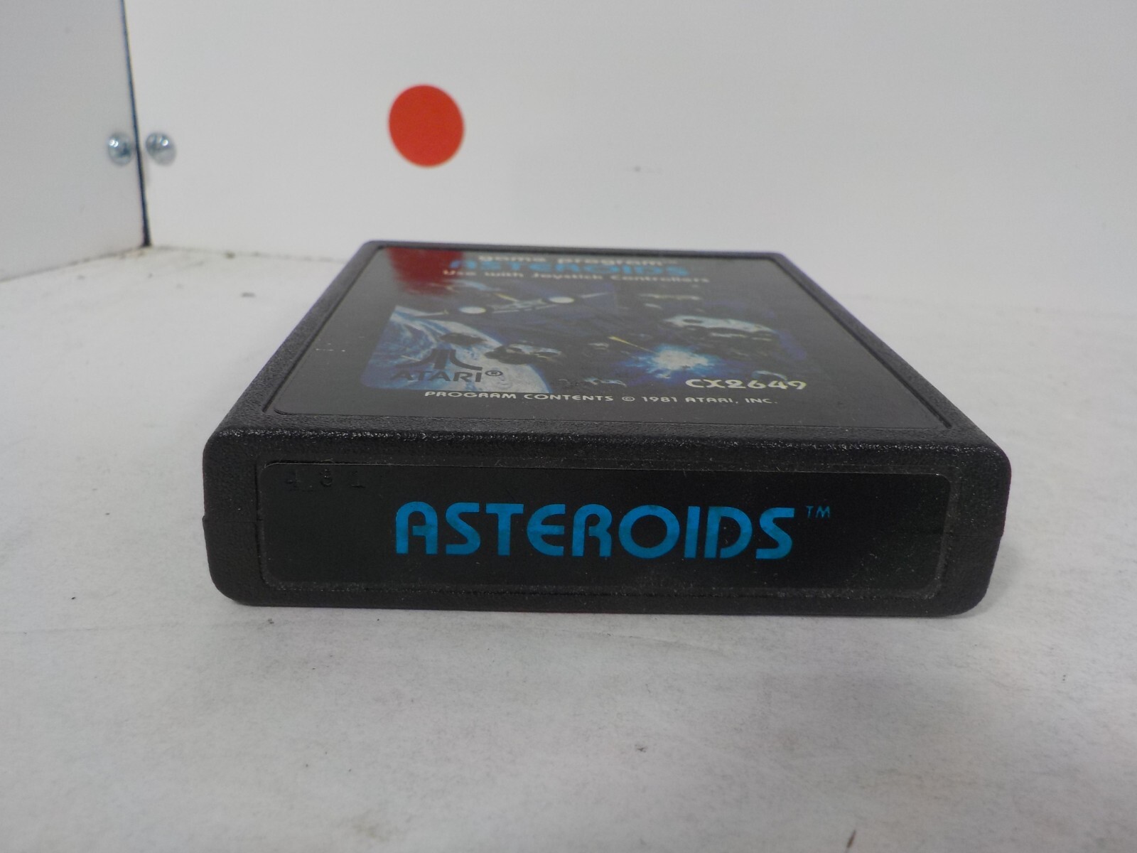 N A129 Atari 2600 Game w/ Manual Lot Asteroids & Defender