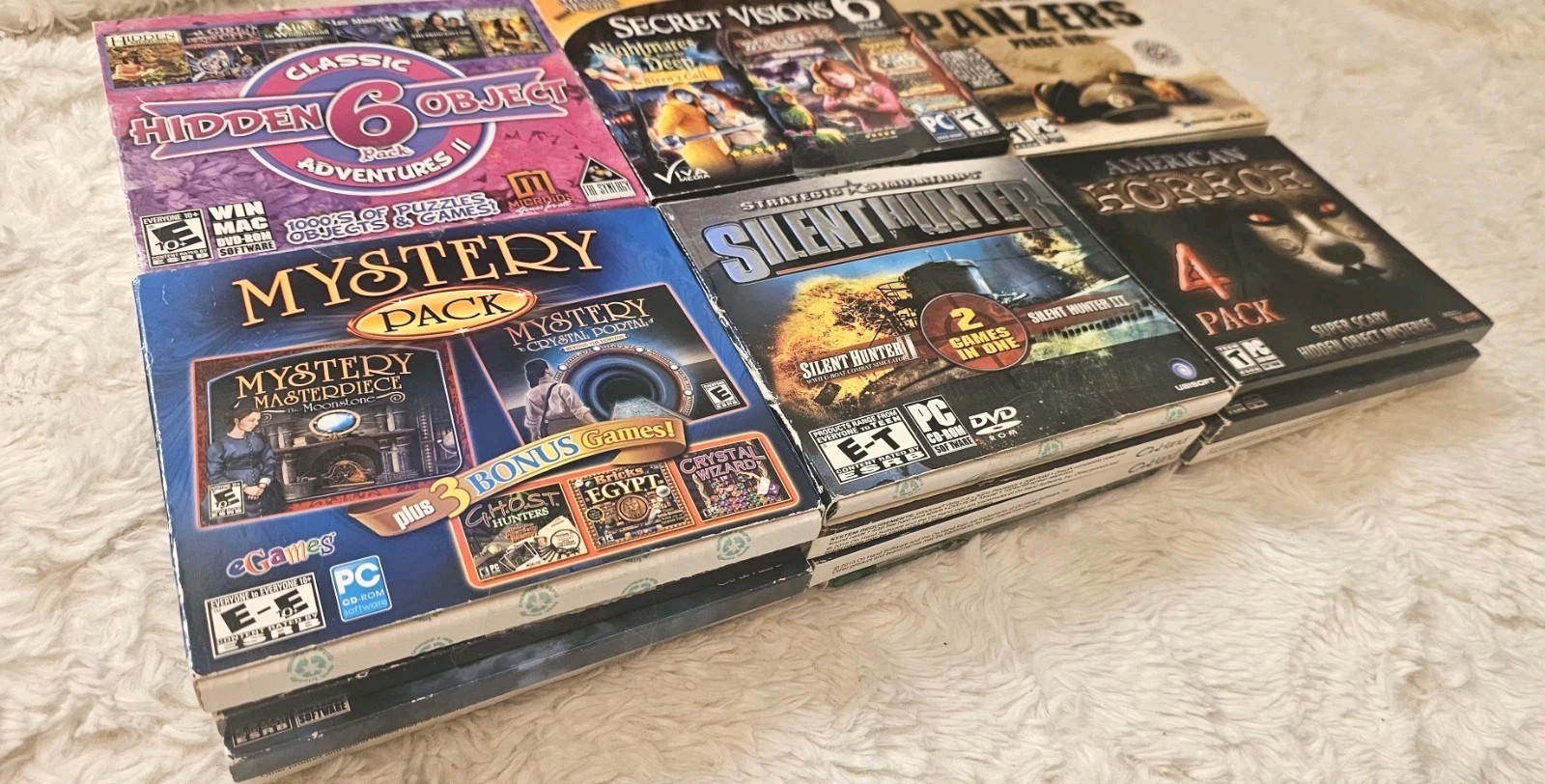 2000’s CD DVD ROM Games Lot Of 22 Asst Age Level Games Genres