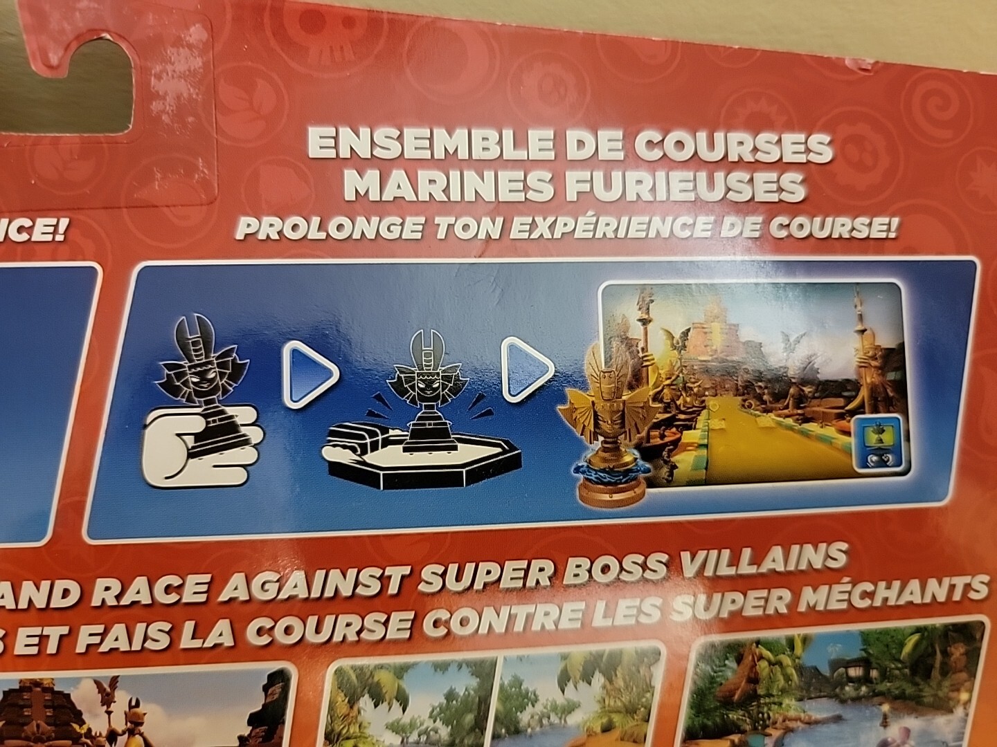 Skylanders SuperChargers Sea Racing Action Pack Gill Grunt Reef Ripper Trophy