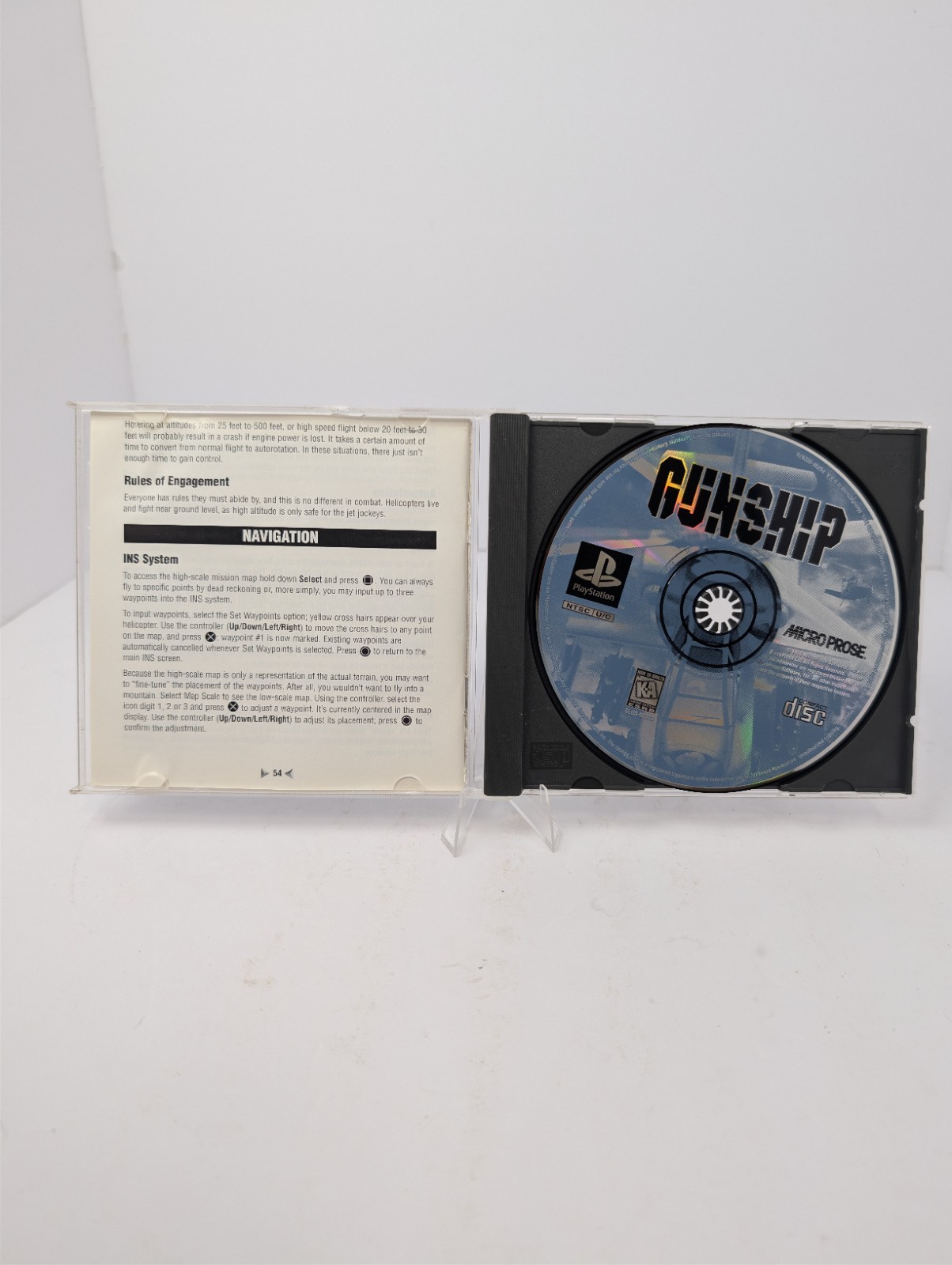 Gunship (Sony PlayStation 1, 1996)