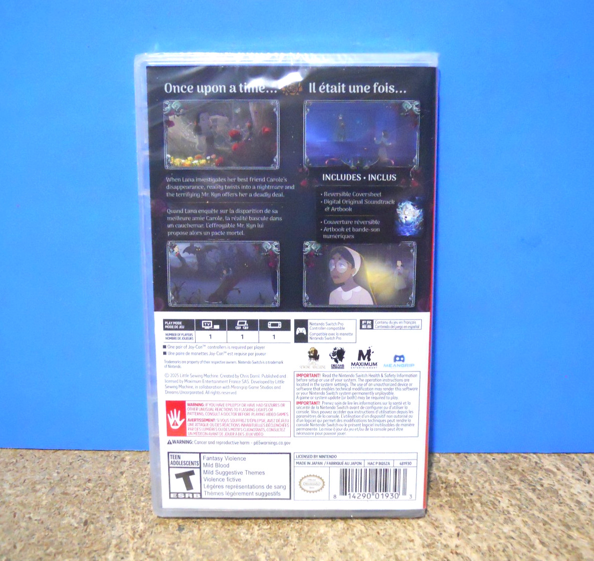 Bye Sweet Carole Nintendo Switch New Sealed!