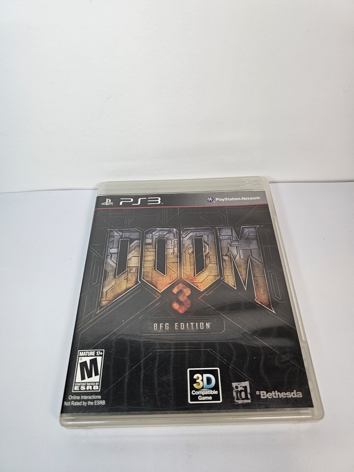Doom 3 BFG Edition (Sony PlayStation 3, 2012) CIB Tested And Working