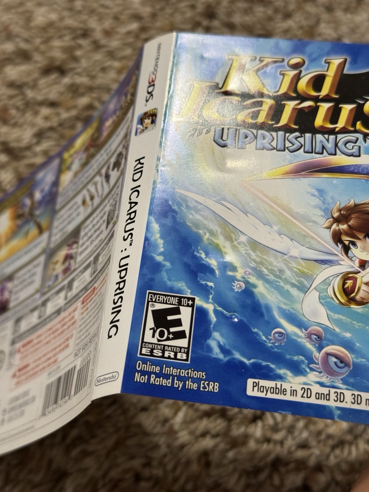 Kid Icarus: Uprising – Nintendo 3DS, USA Version, Rare
