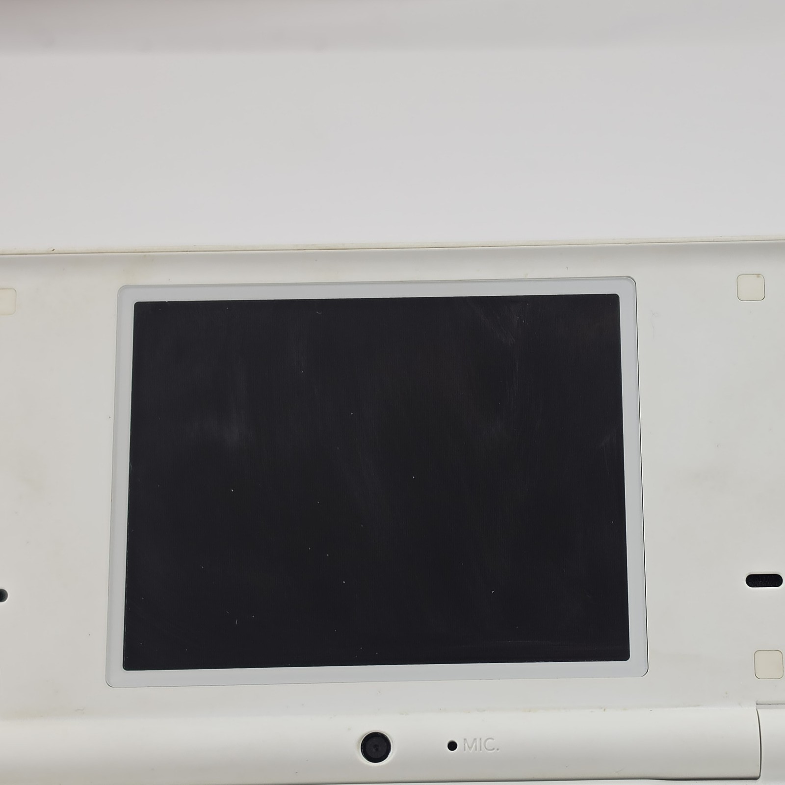 Nintendo DSi White Handheld Console System with Charger & Stylus Tested VG