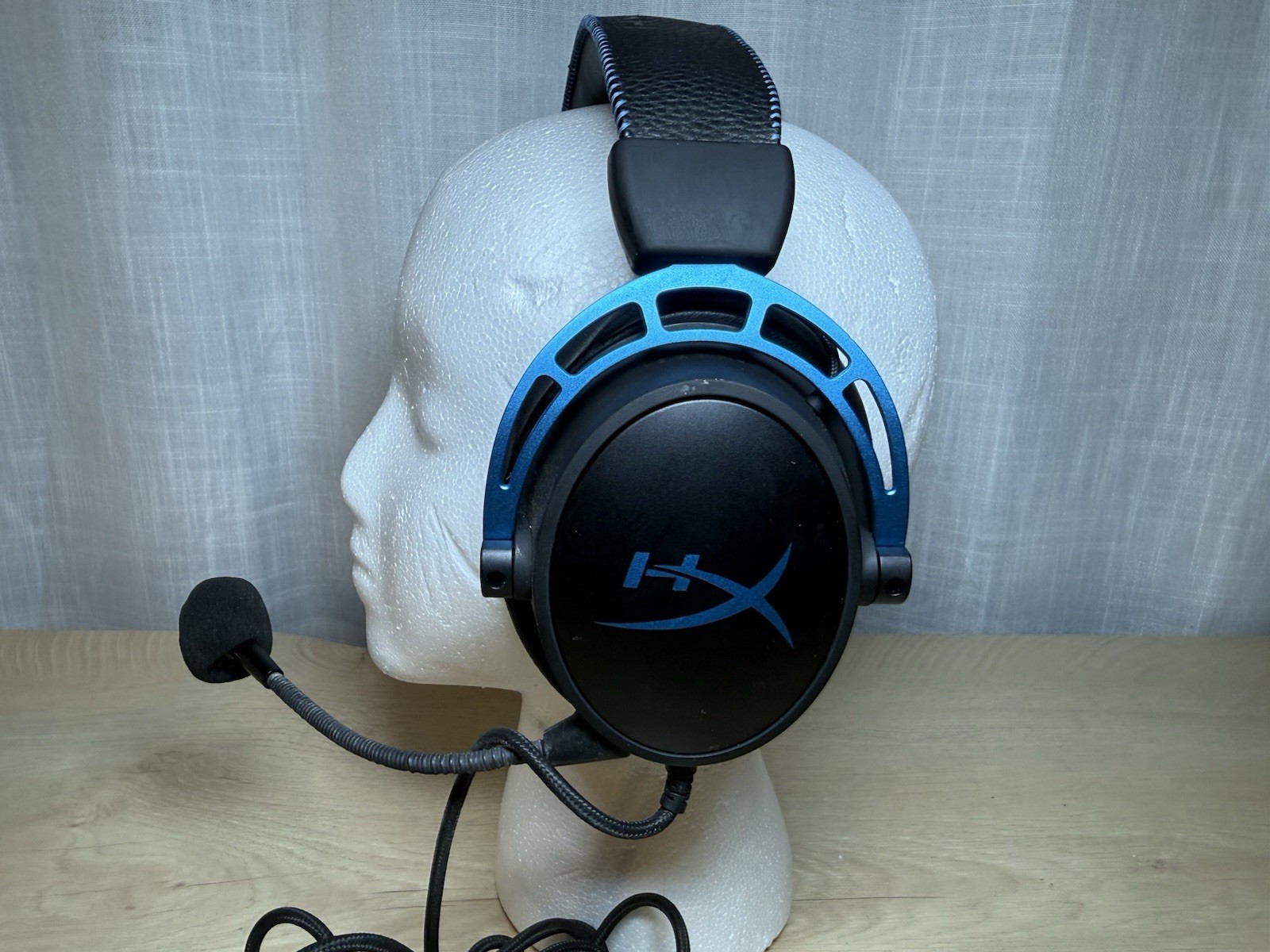 HyperX Cloud Alpha S Wired Over-Ear Gaming Headset – Blue
