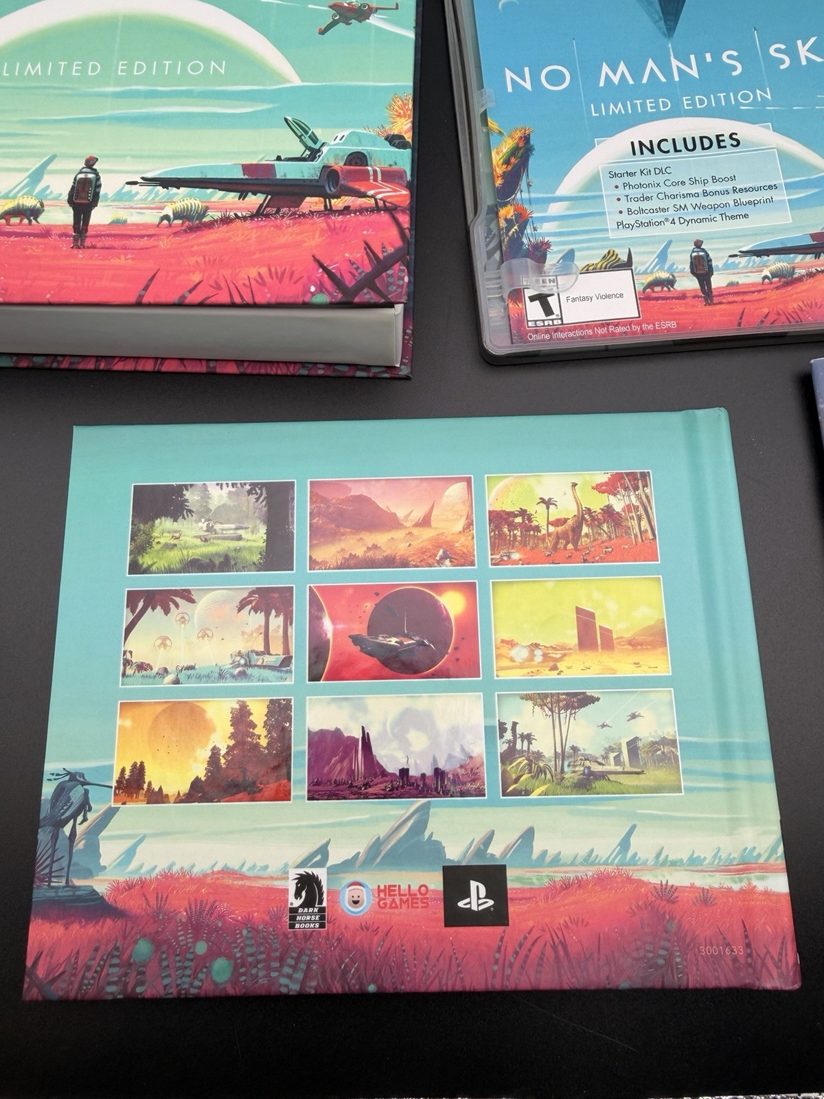 No Man’s Sky Limited Edition Sony Playstation 4 Game Collector Box Set PS4 Art