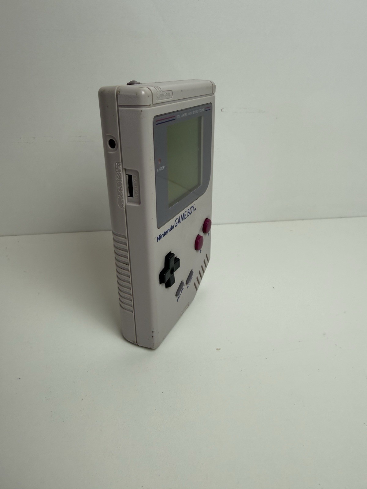 Original Nintendo Gameboy Console System Fully Working & Tetris! No Dead Lines!