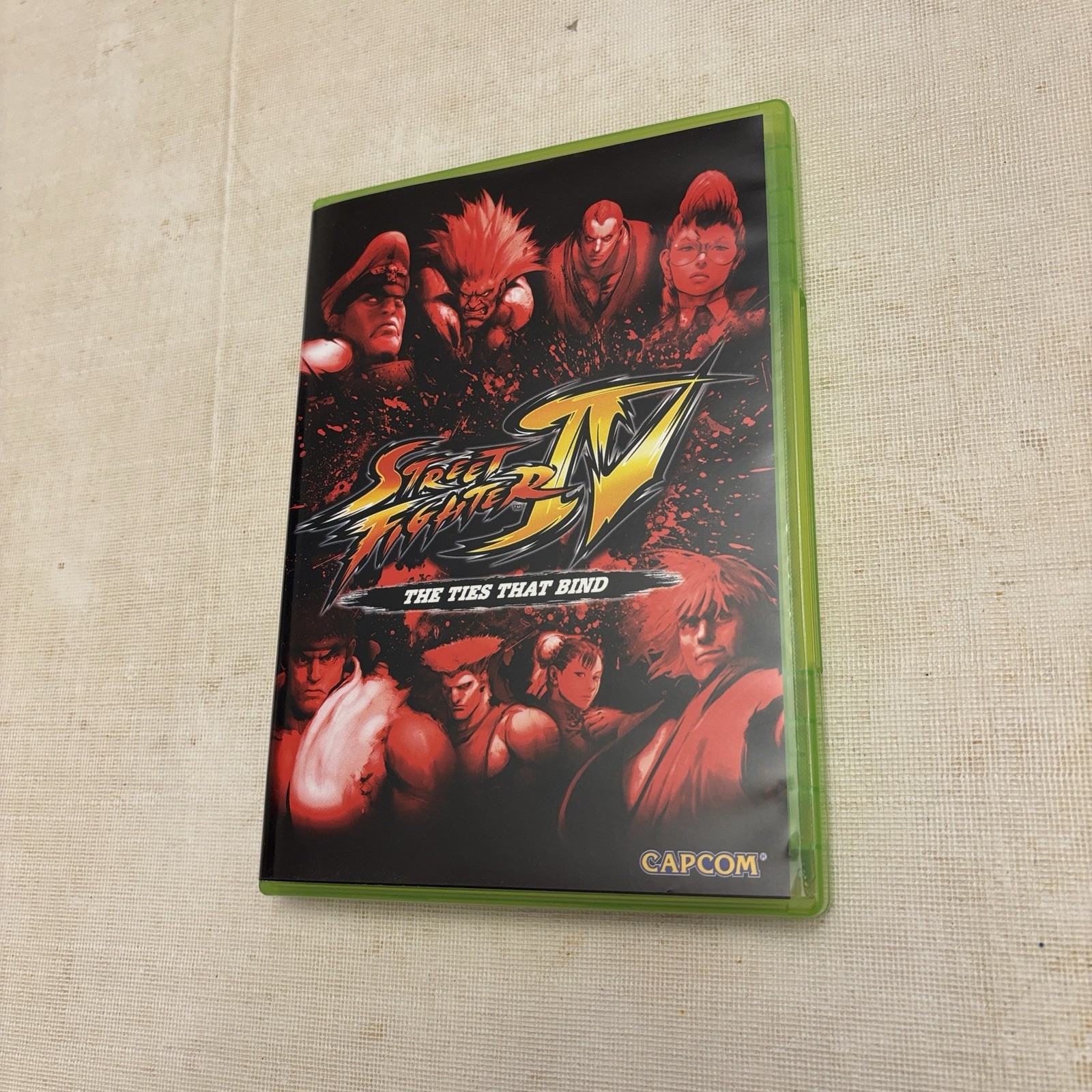 Street Fighter 4 Xbox 360 Collector’s Edition NO GAME NO FIGURE BONUS DISC ONLY!