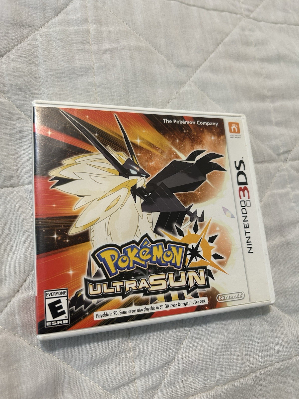 The Pokémon Company Pokémon Ultra Sun Nintendo 3DS Game, Manual