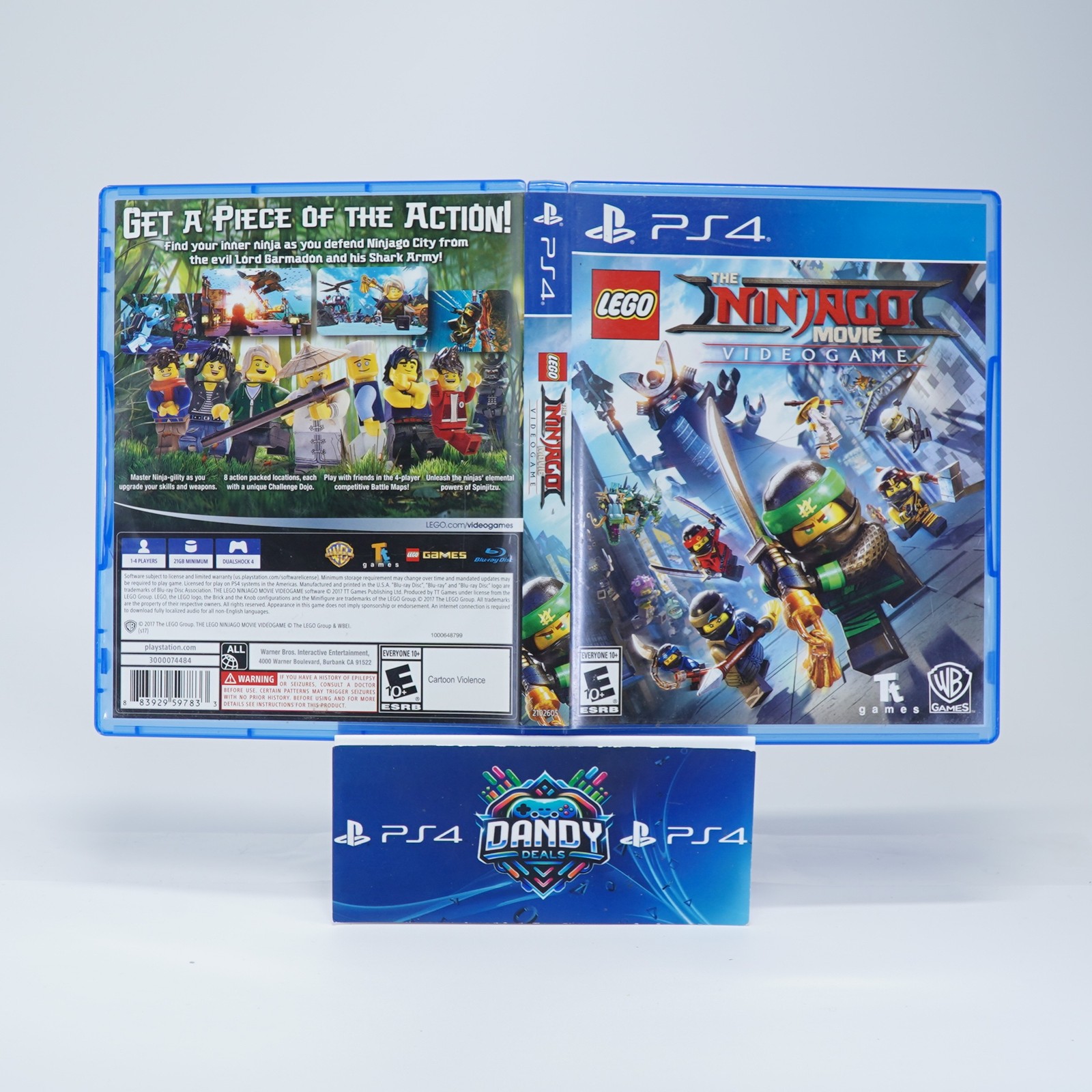 LEGO Ninjago Movie PS4 CIB W/ Manual – Tested – PlayStation 4