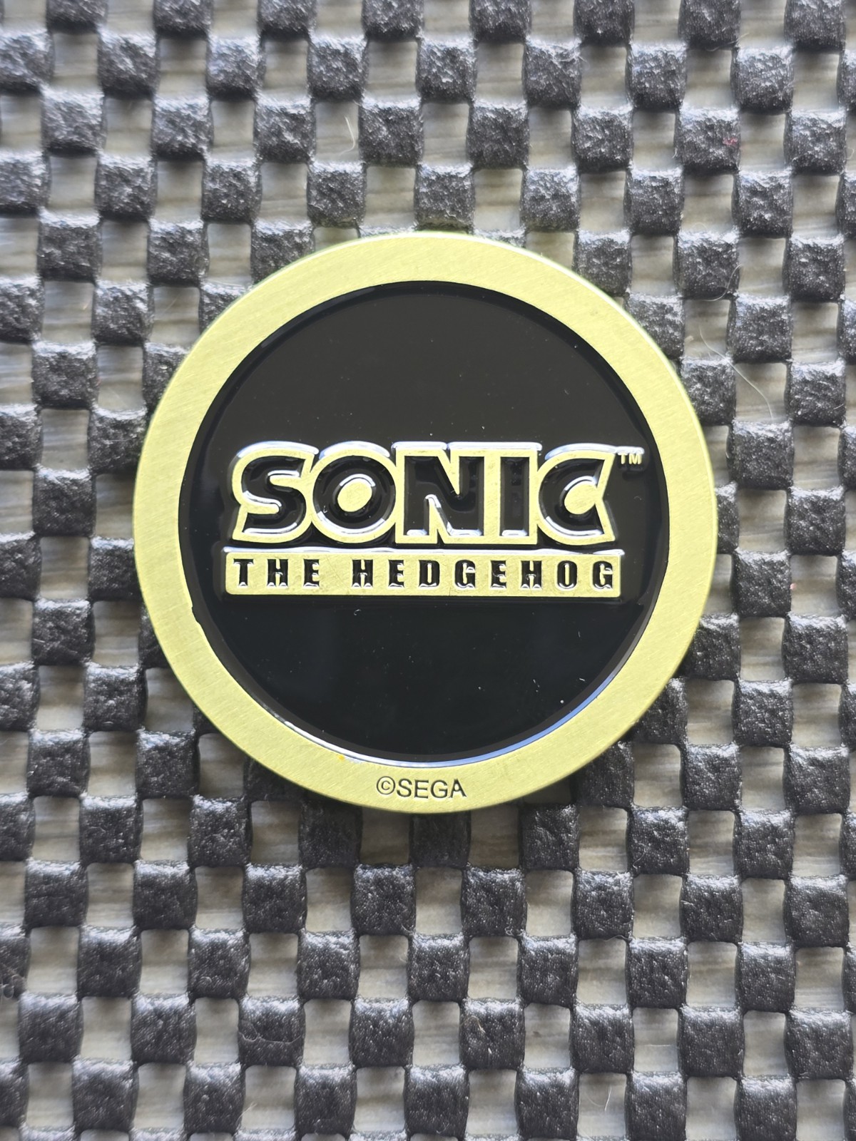 Robotnik Sonic Sega Shop UK Coin Medal Exclusive Rare Promo GENESIS SATURN CD 32