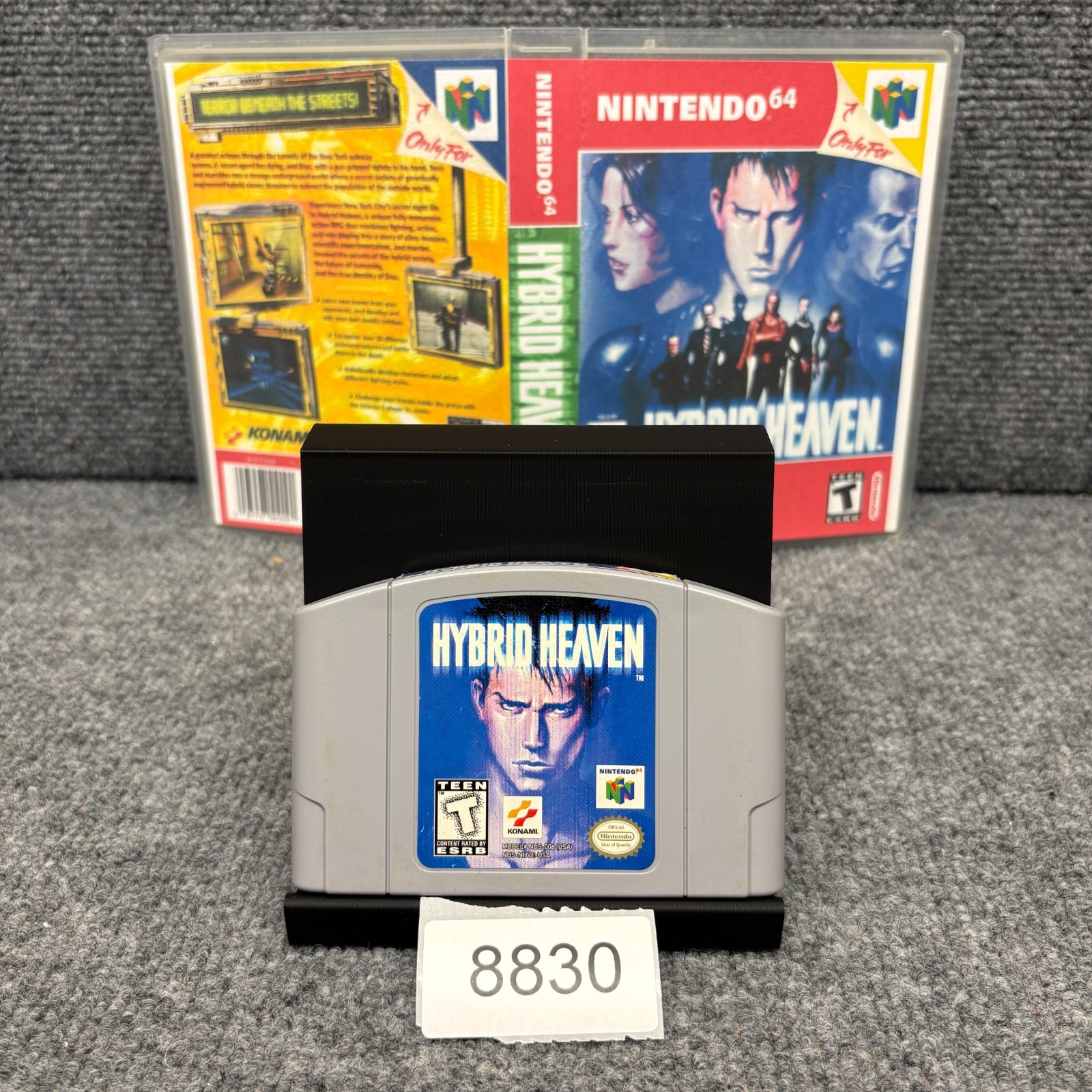 Hybrid Heaven Nintendo 64 Cartridge & Case Tested Works